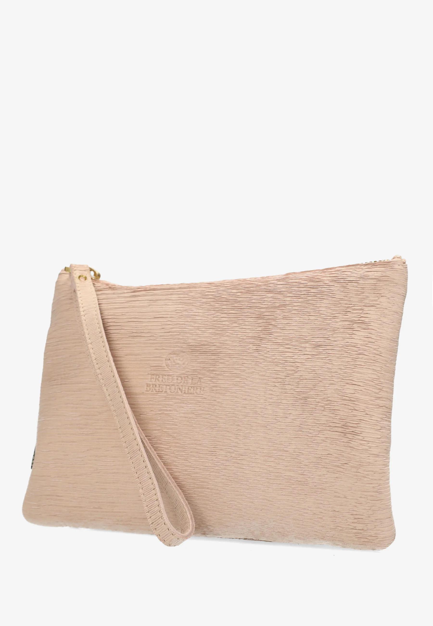 Fred Clutch Nr. 1 No-Waste Leder Soft Pink
