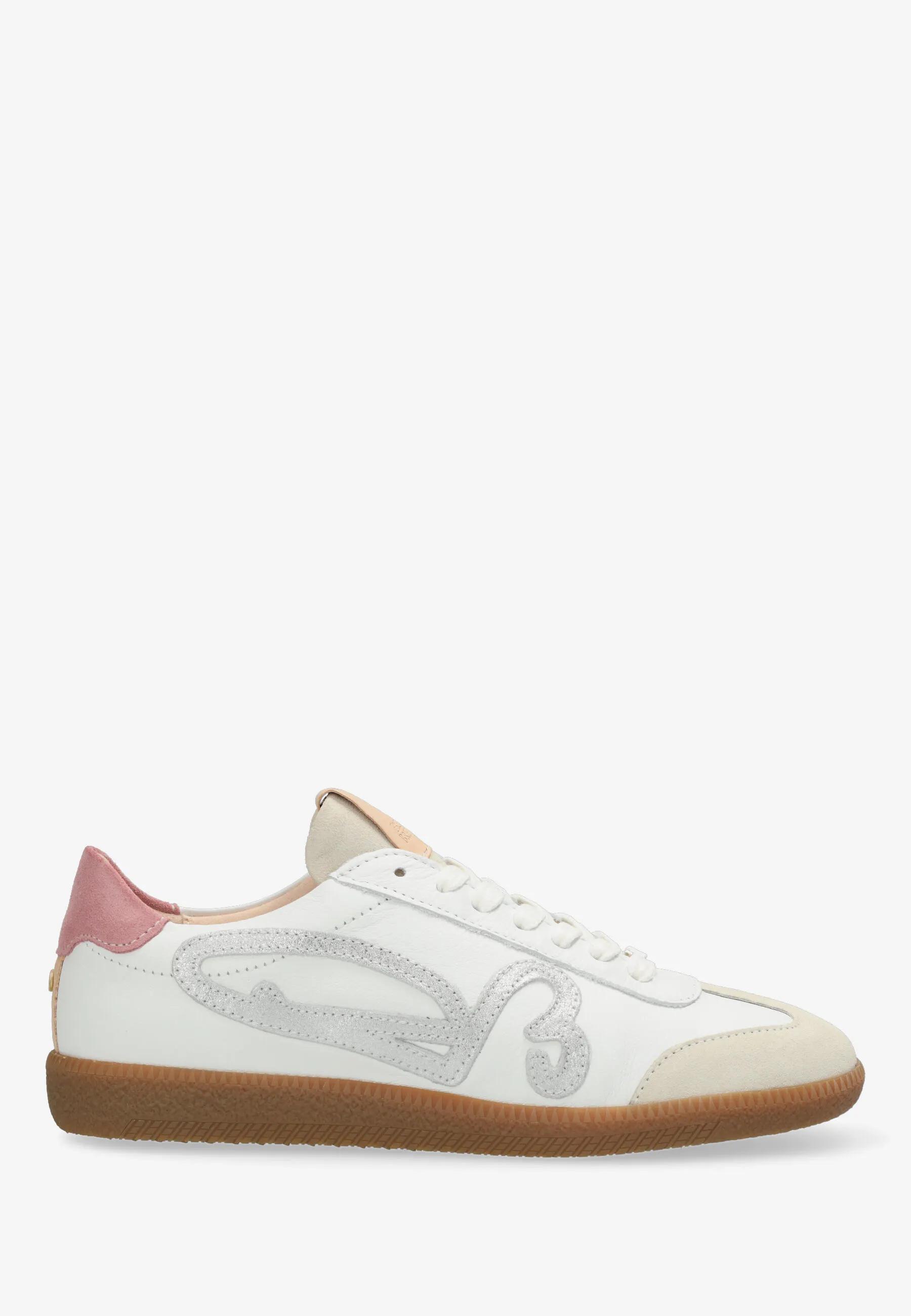 Pearl Sneaker mix Wit/Roze