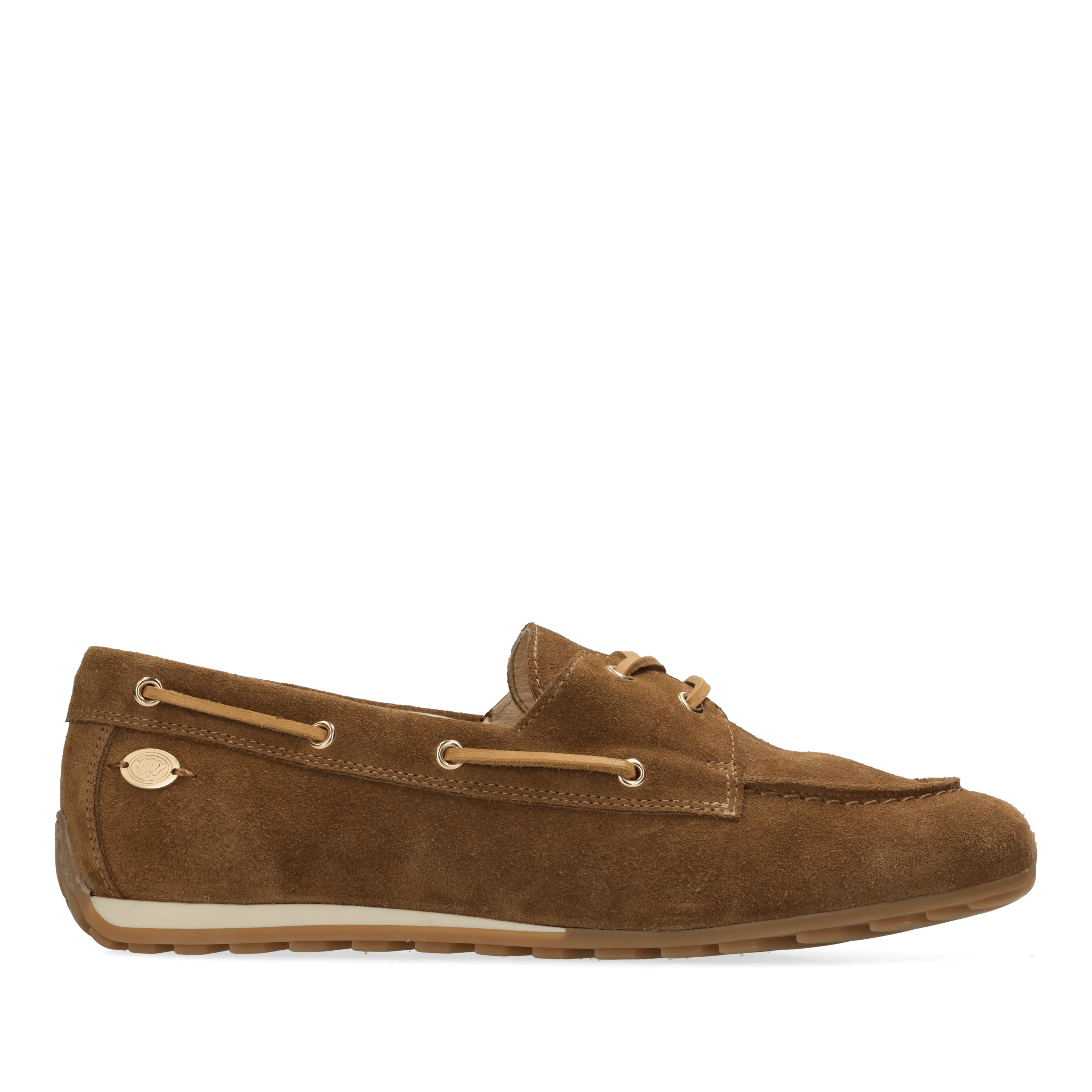 Uta Mocca mocassin suède cognac