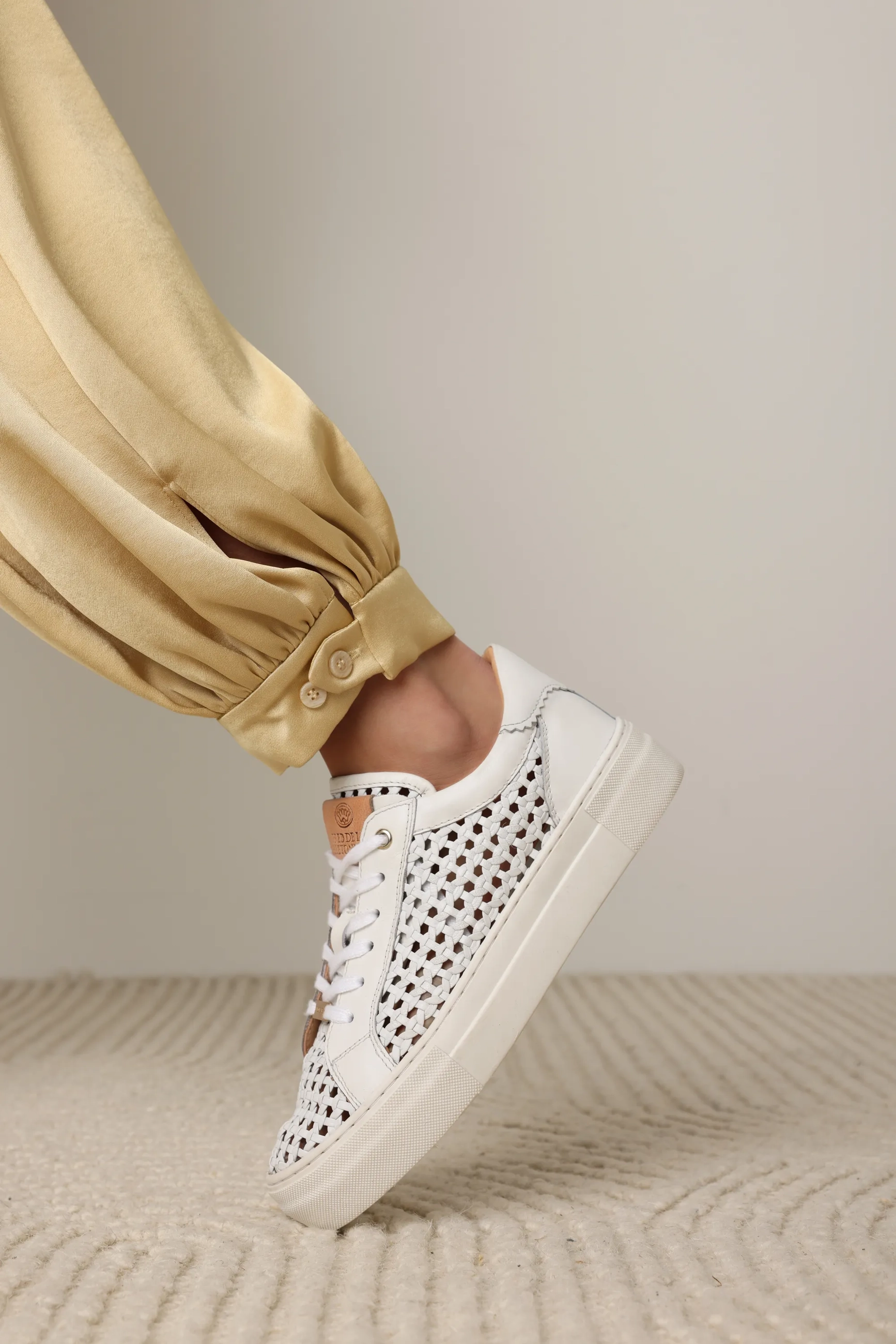 Storm Isa sneaker geweven Wit