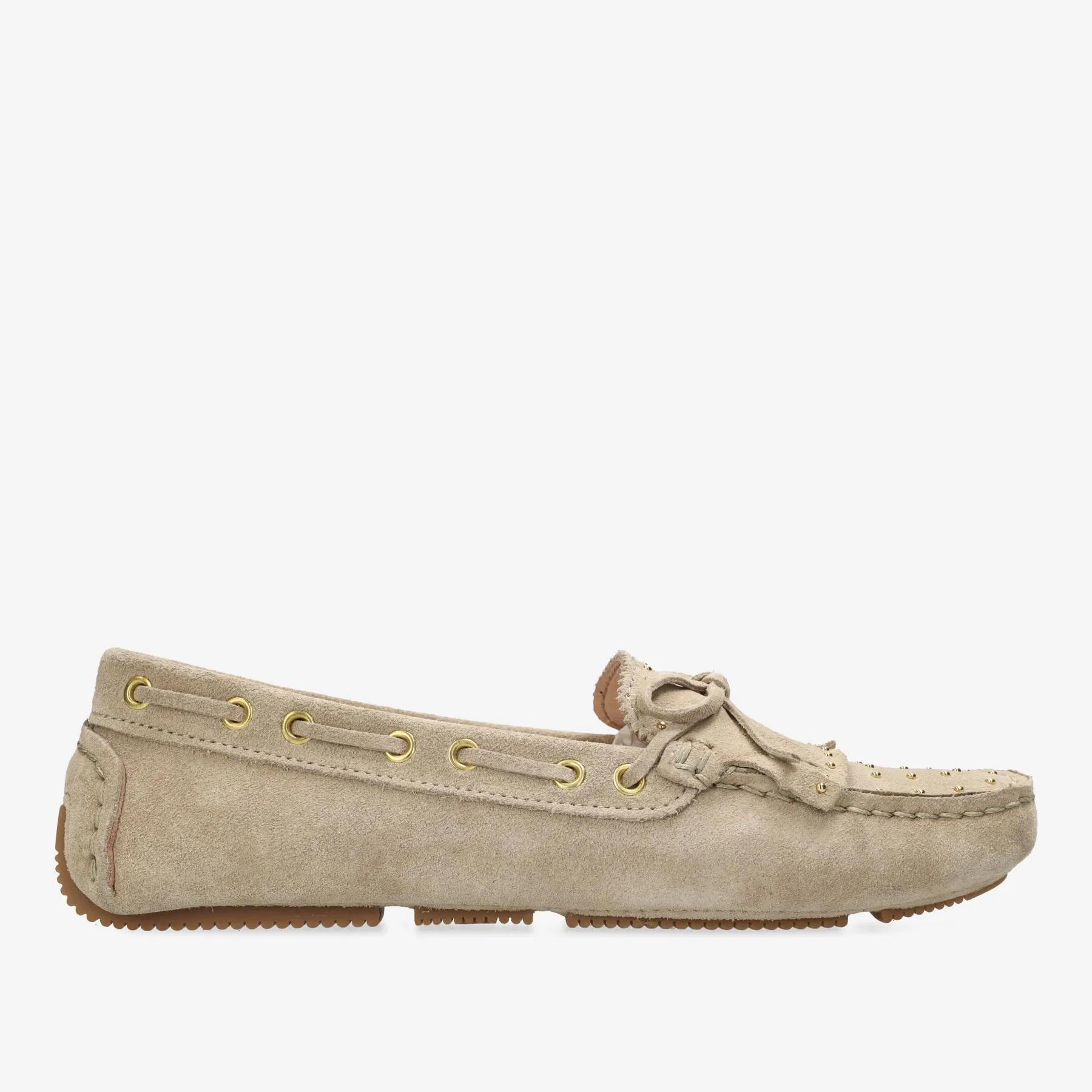 Fred de la Bretoniere Women | Light cognac moccasins