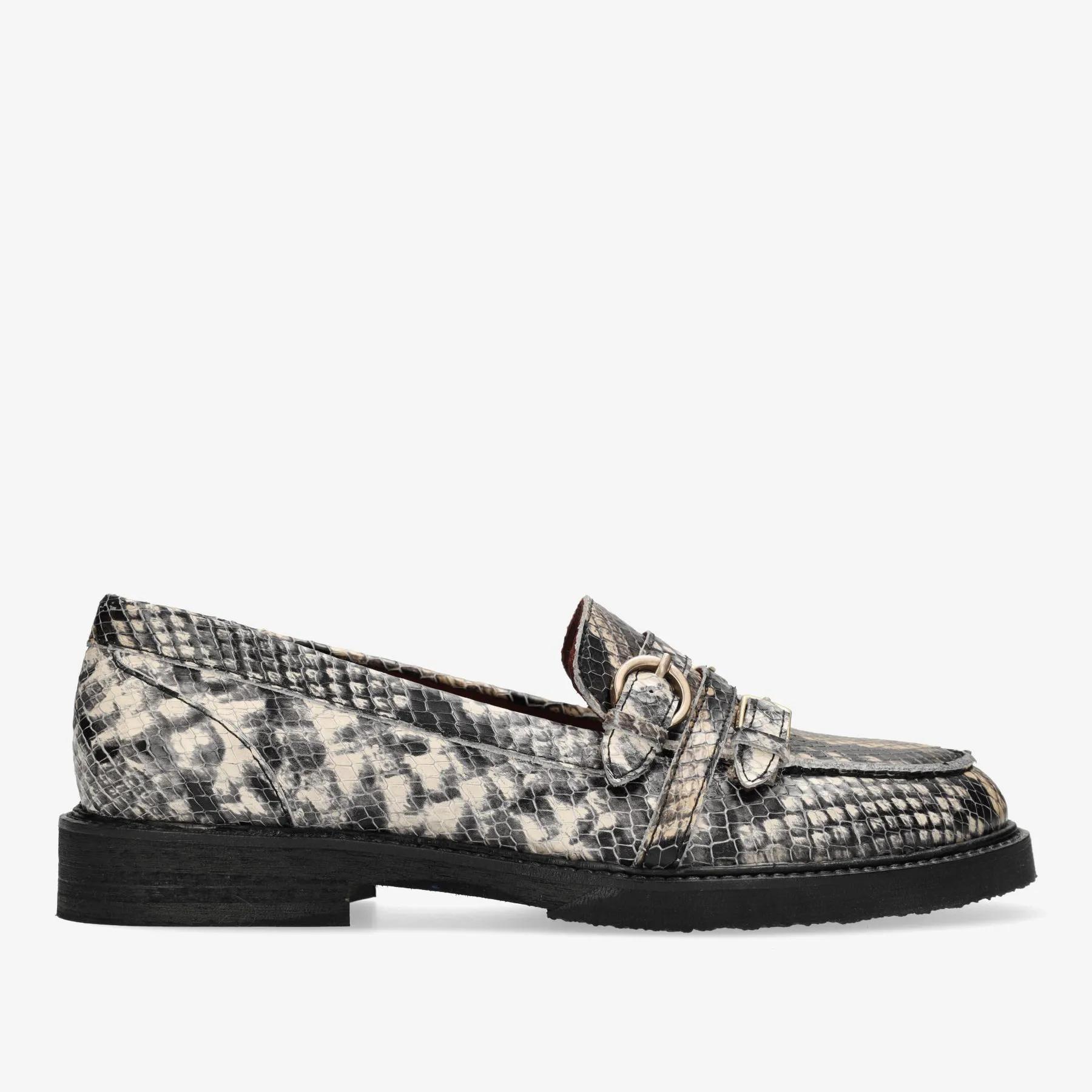 Paris Grive instapper Python print leer Zwart/Wit