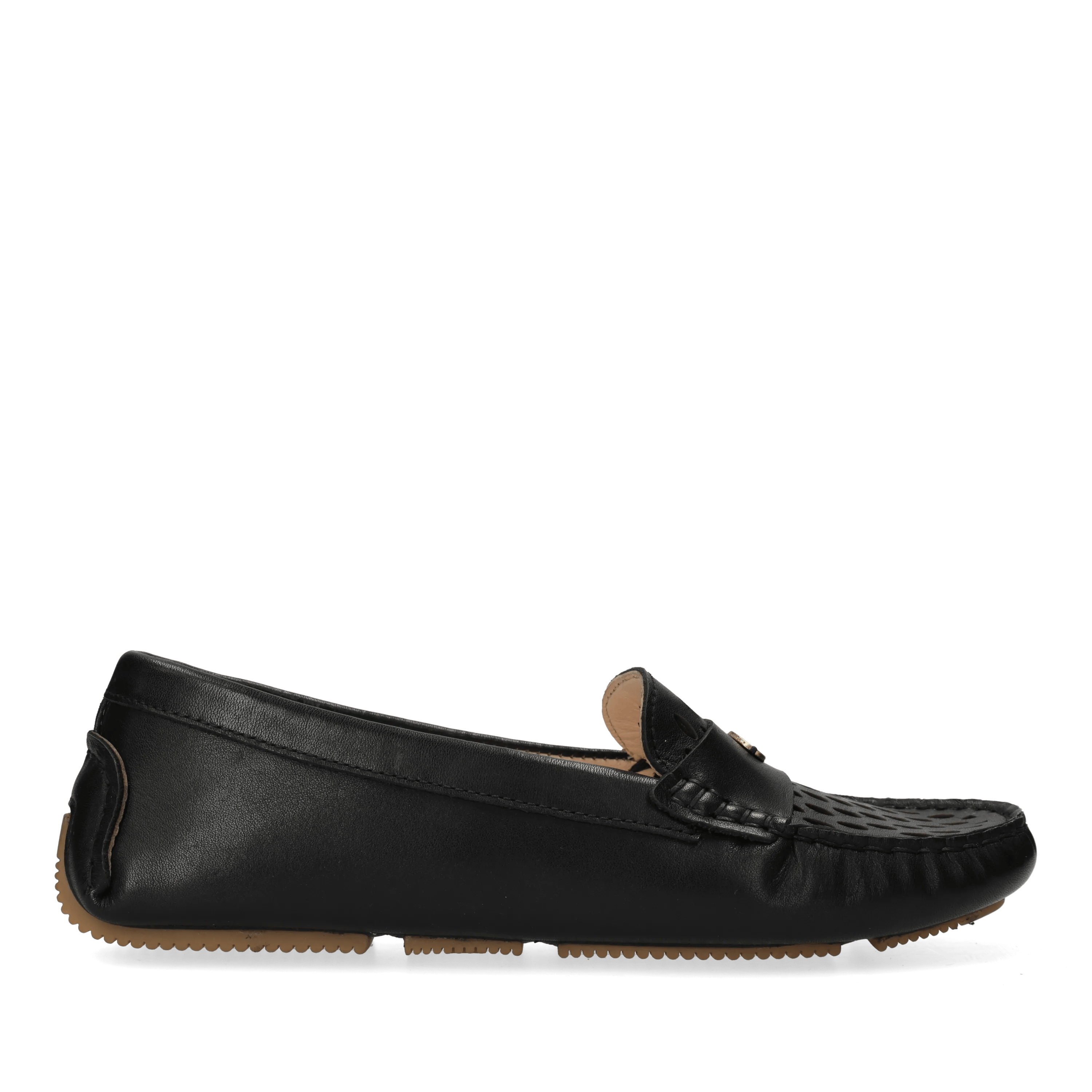 Billy Perf mocassin nappa zwart
