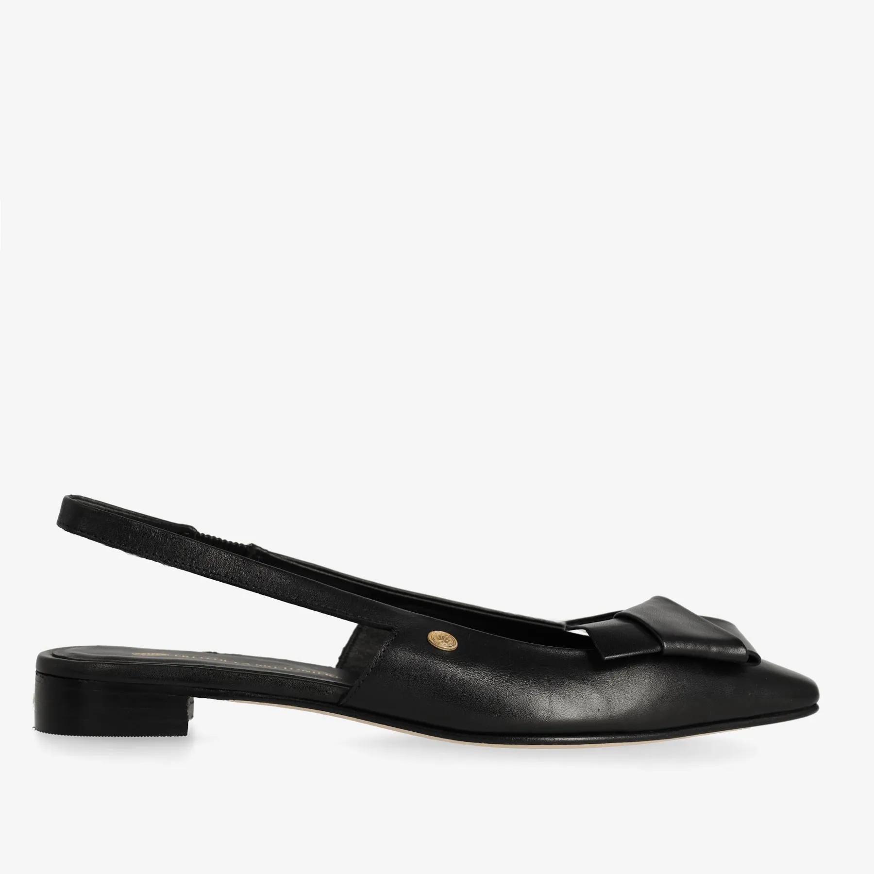 Elisse Sling slingback nappaleer zwart