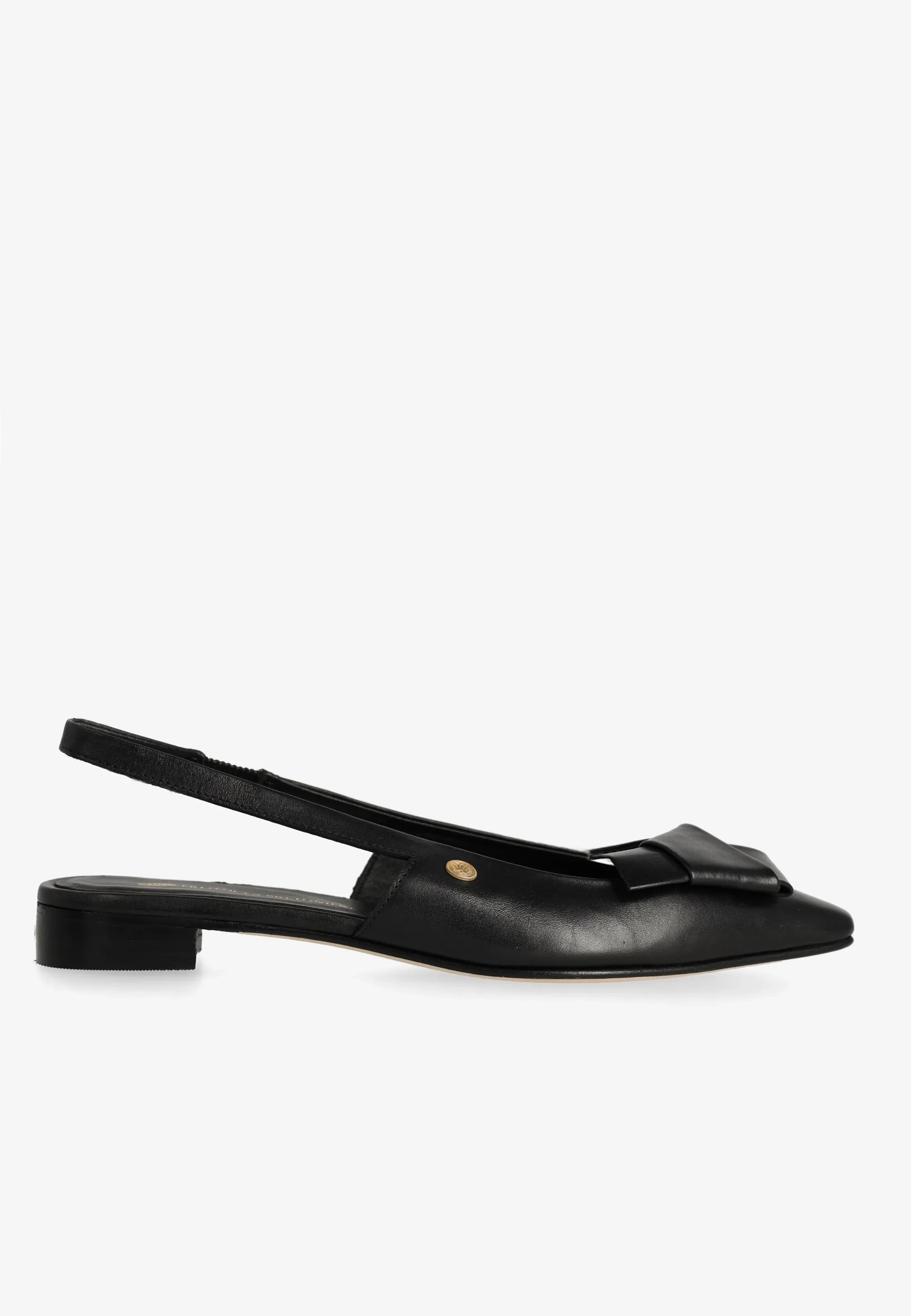 Elisse Sling slingback nappaleer zwart