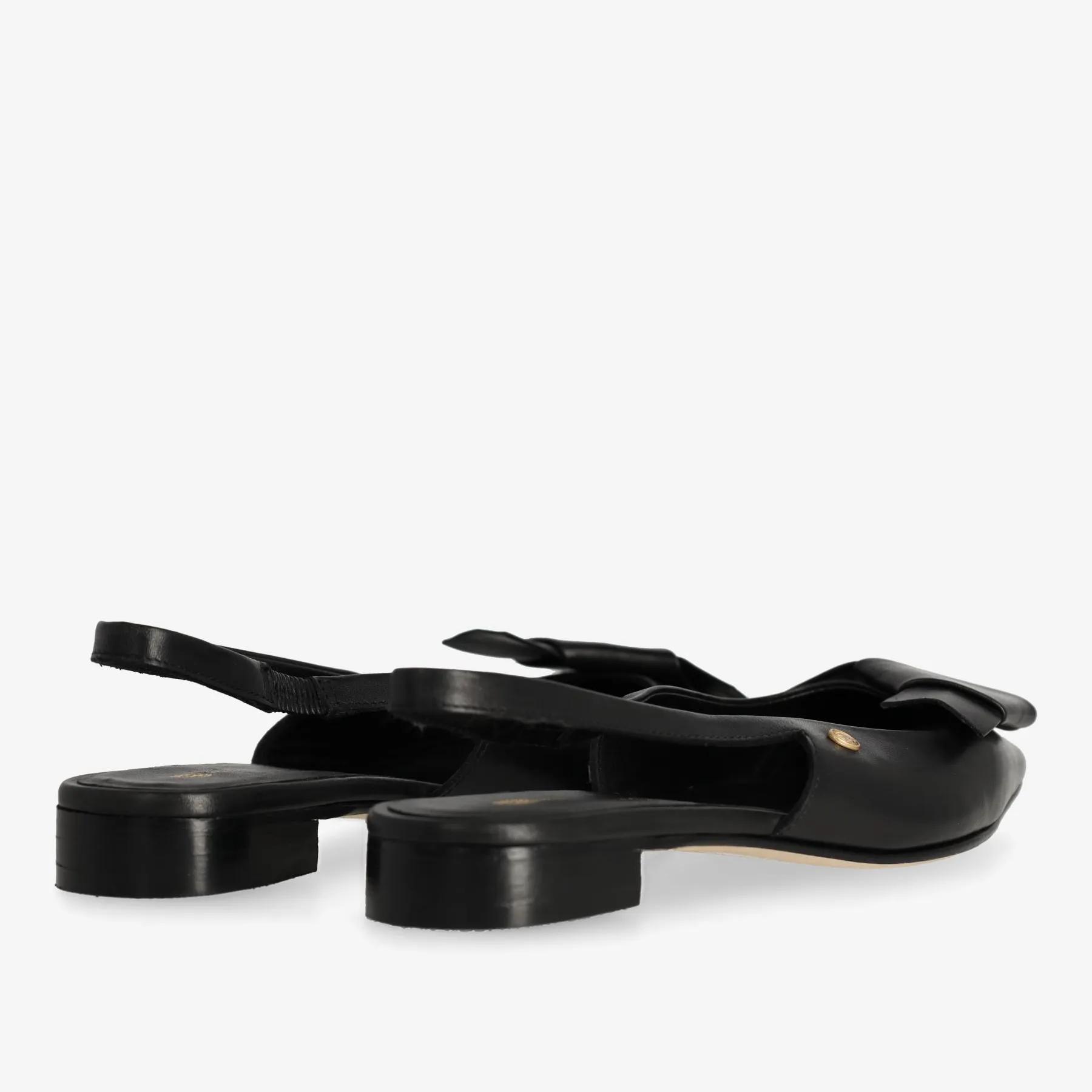 Elisse Sling slingback nappaleer zwart
