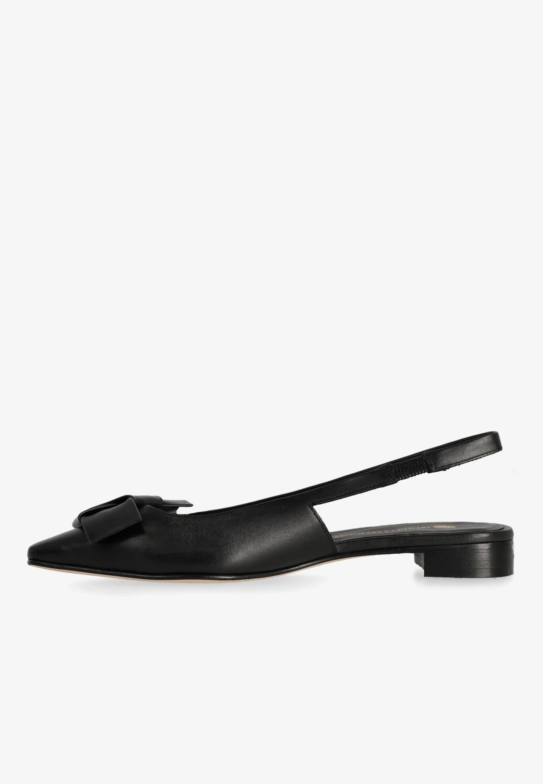 Elisse Sling slingback nappaleer zwart