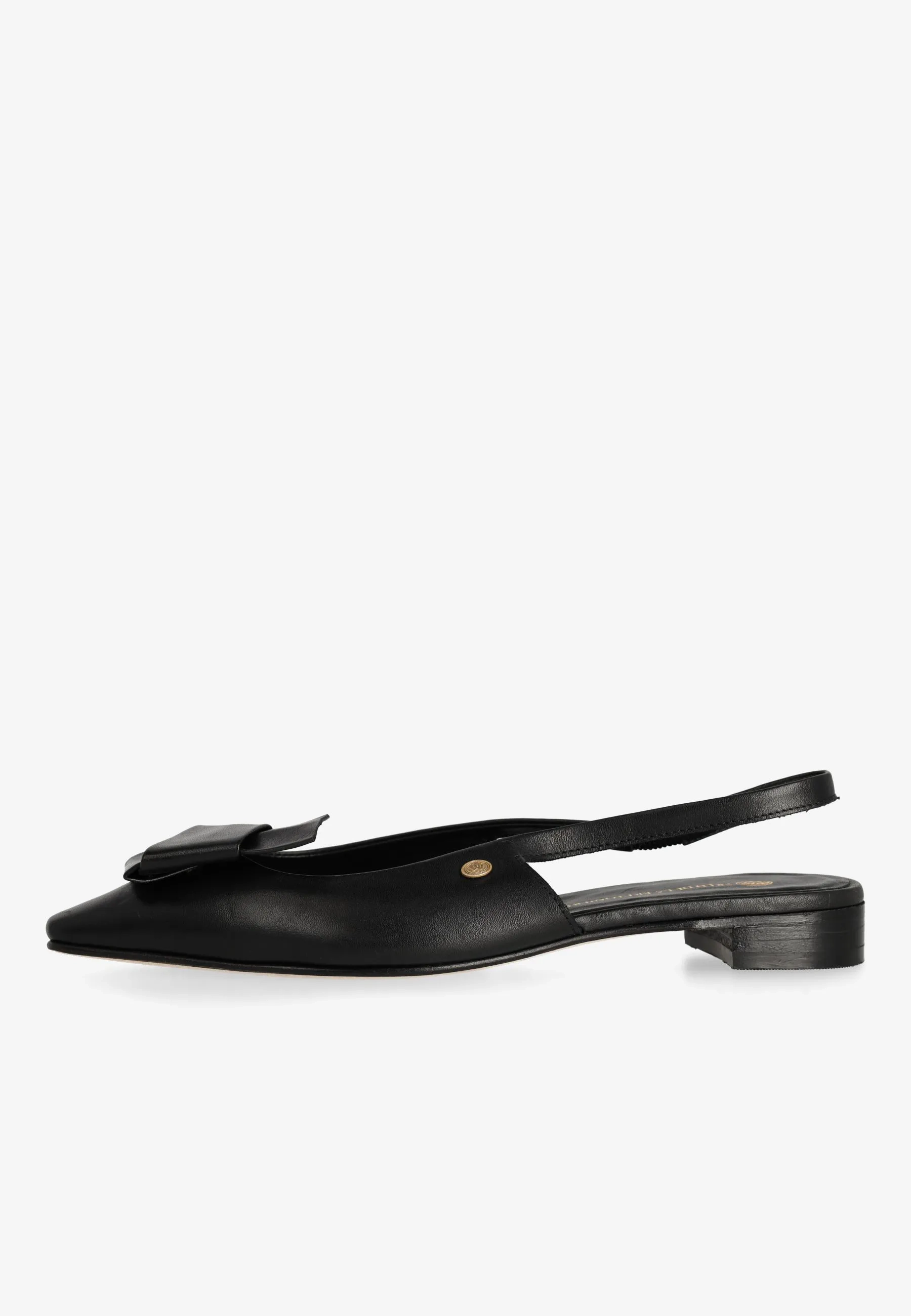 Elisse Sling slingback nappaleer zwart