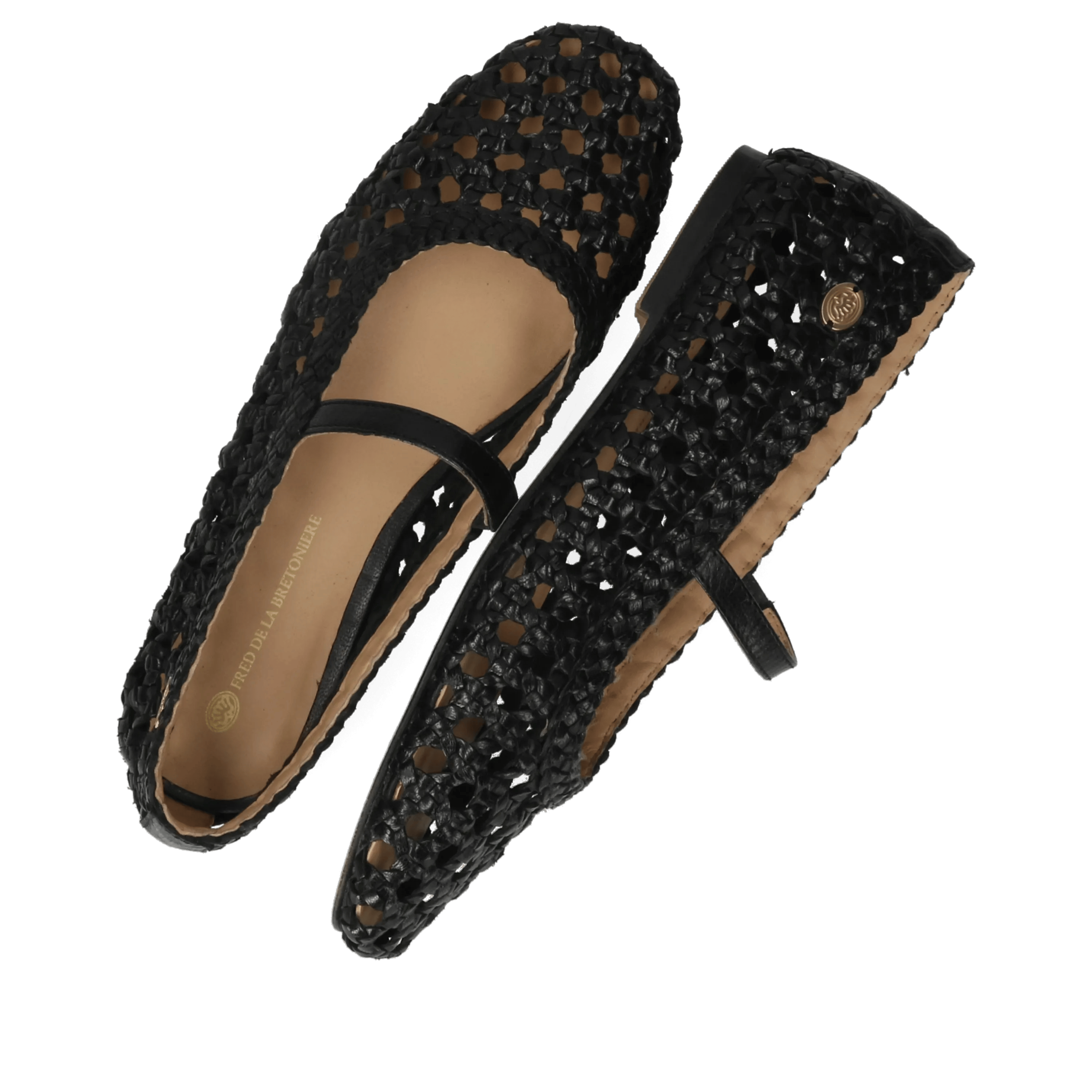 Gilty Eileen ballerina leer zwart
