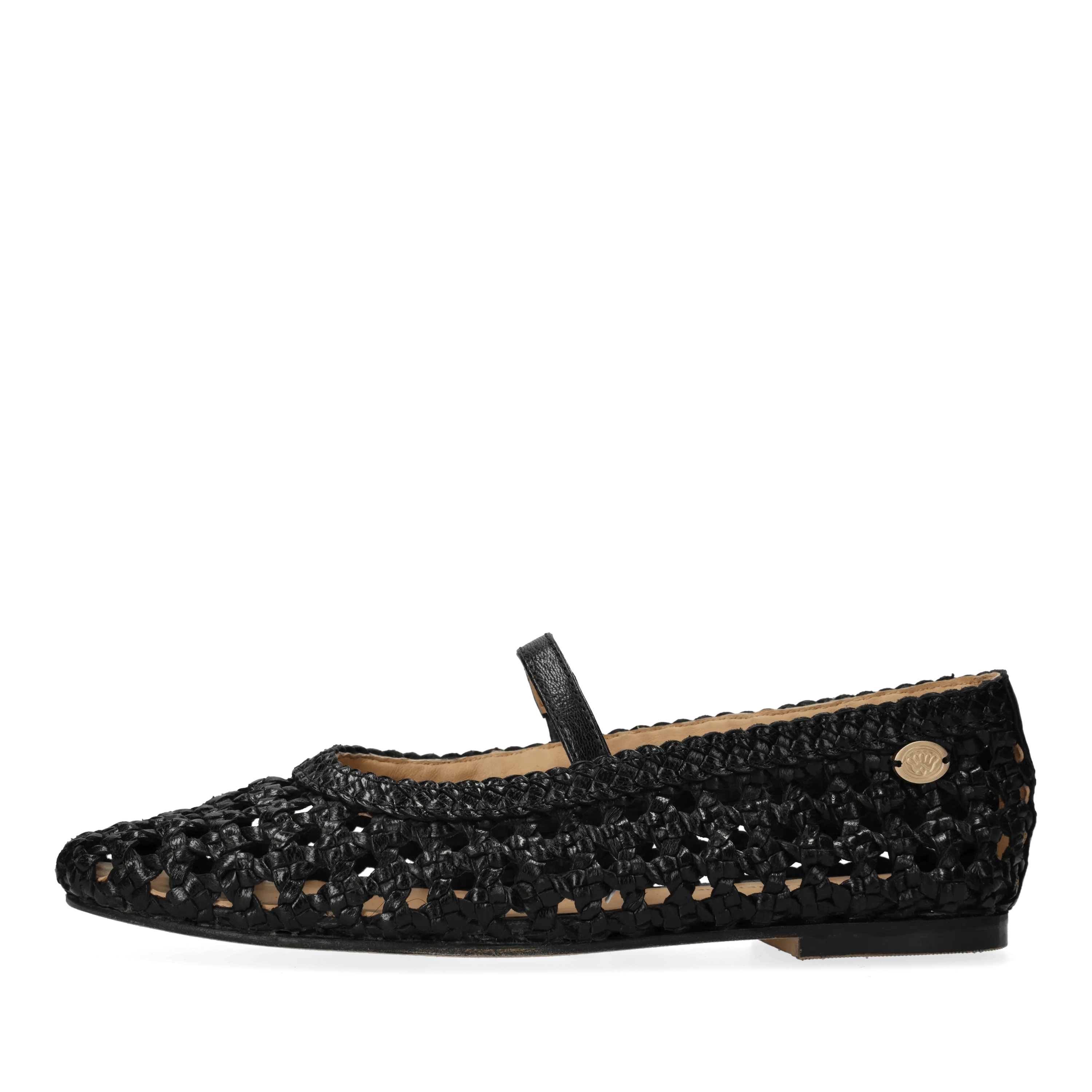 Gilty Eileen ballerina leer zwart