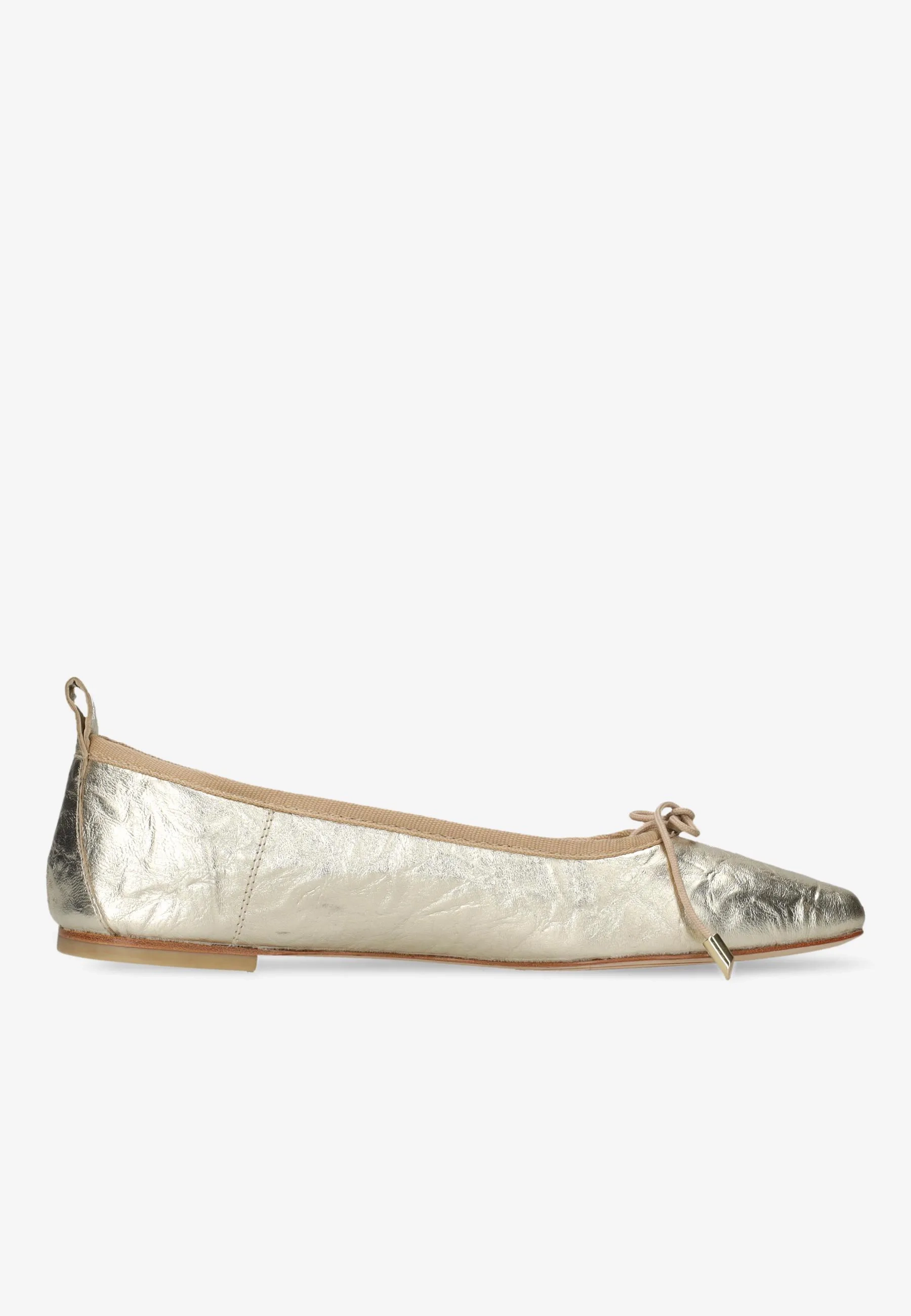Idris Balletto ballerina crunch metallic lichtgoud
