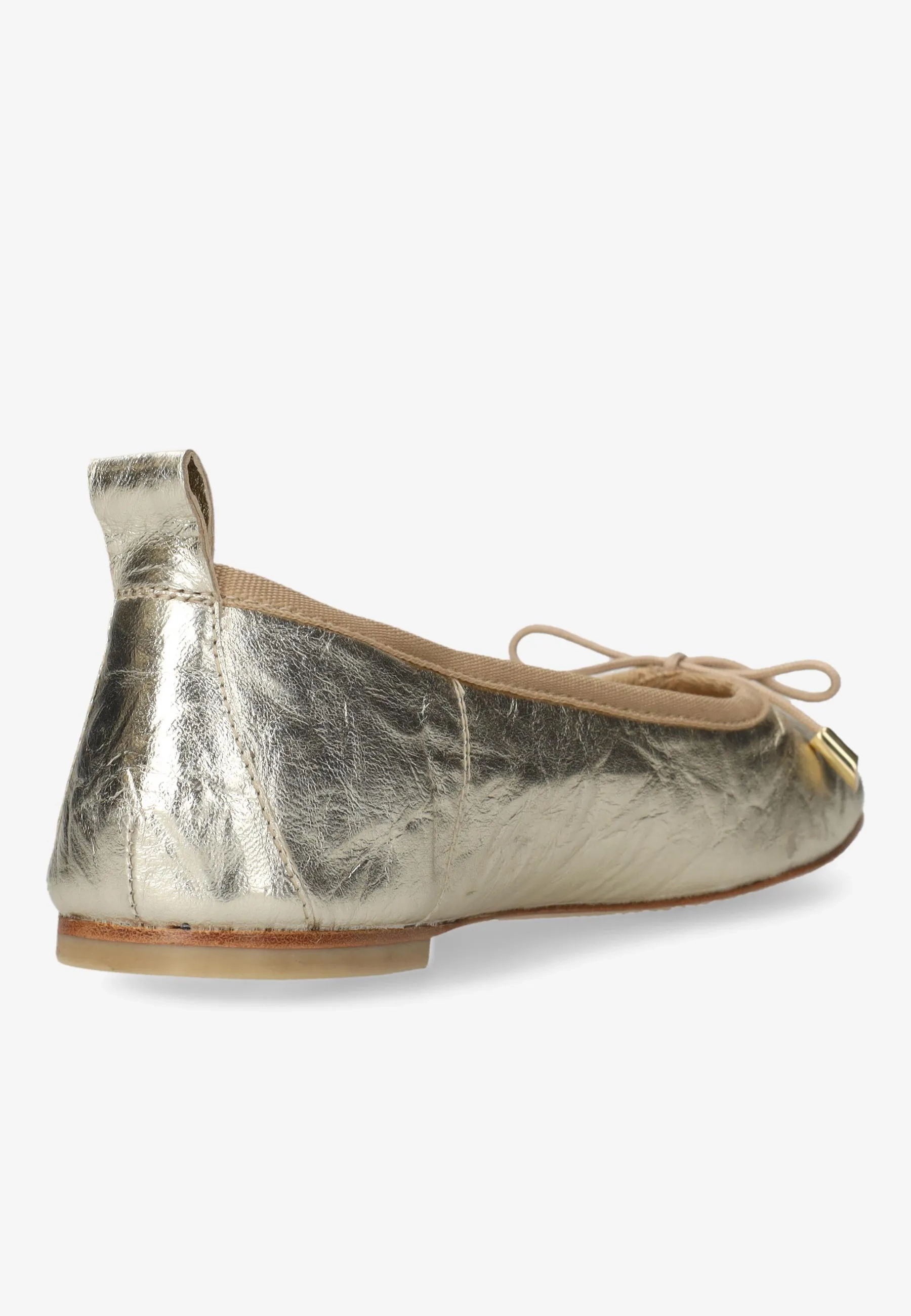 Idris Balletto ballerina crunch metallic lichtgoud