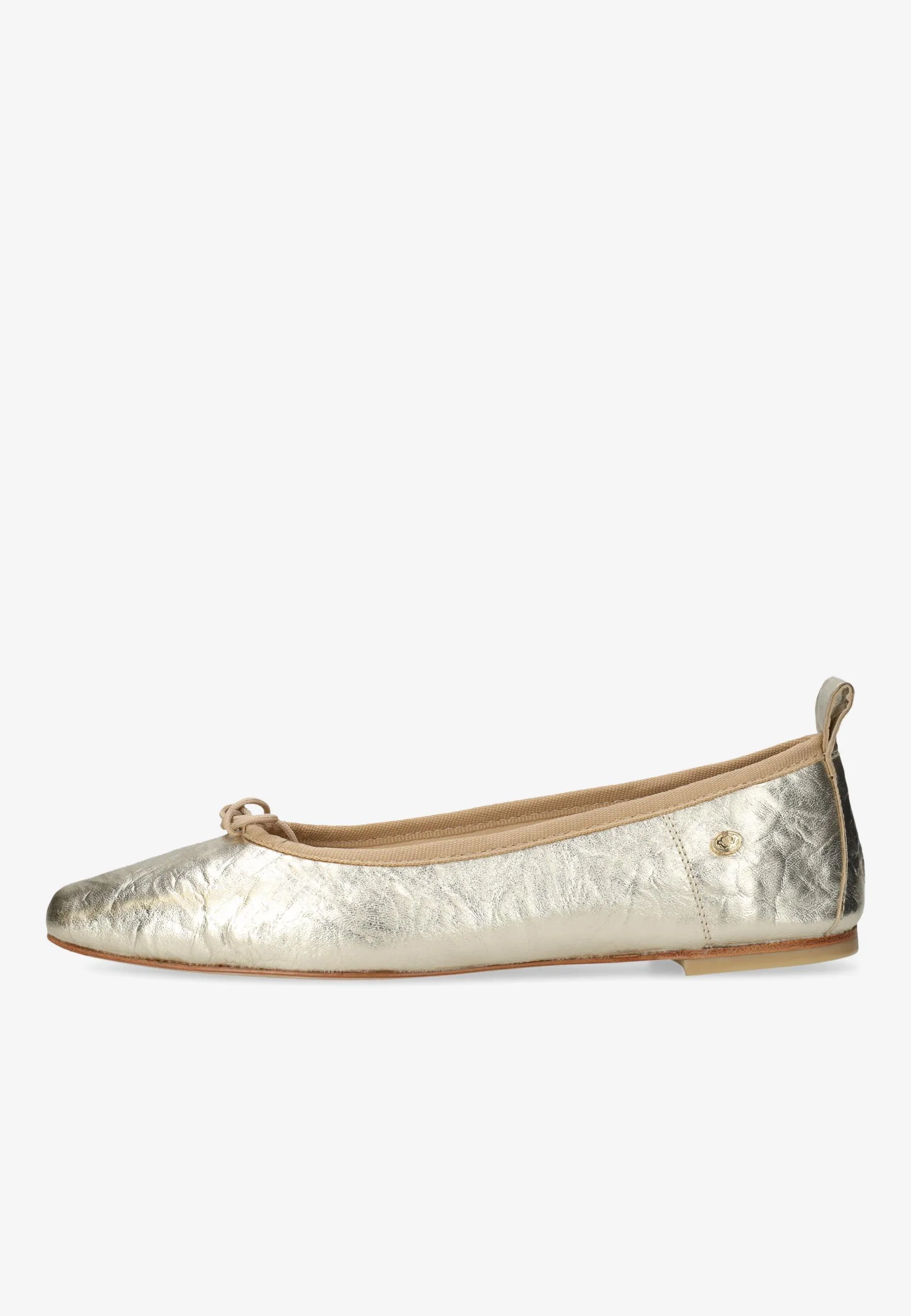 Idris Balletto ballerina crunch metallic lichtgoud
