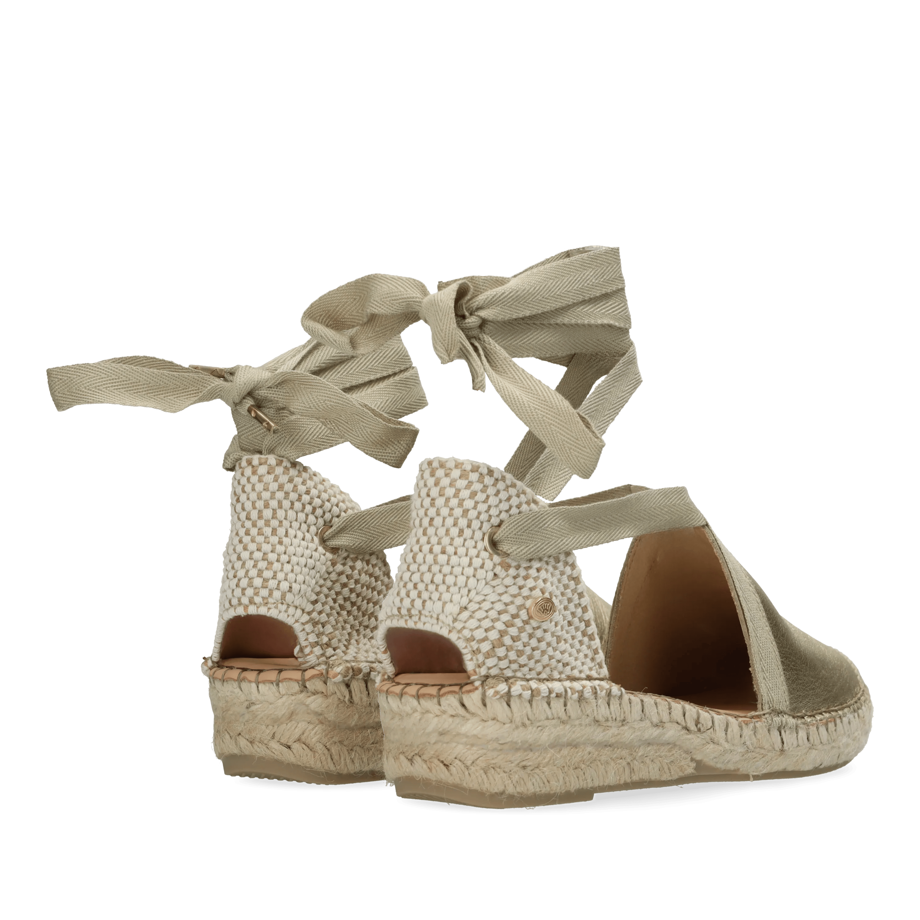 Romi Luz Espadrille Metallic Hellgold
