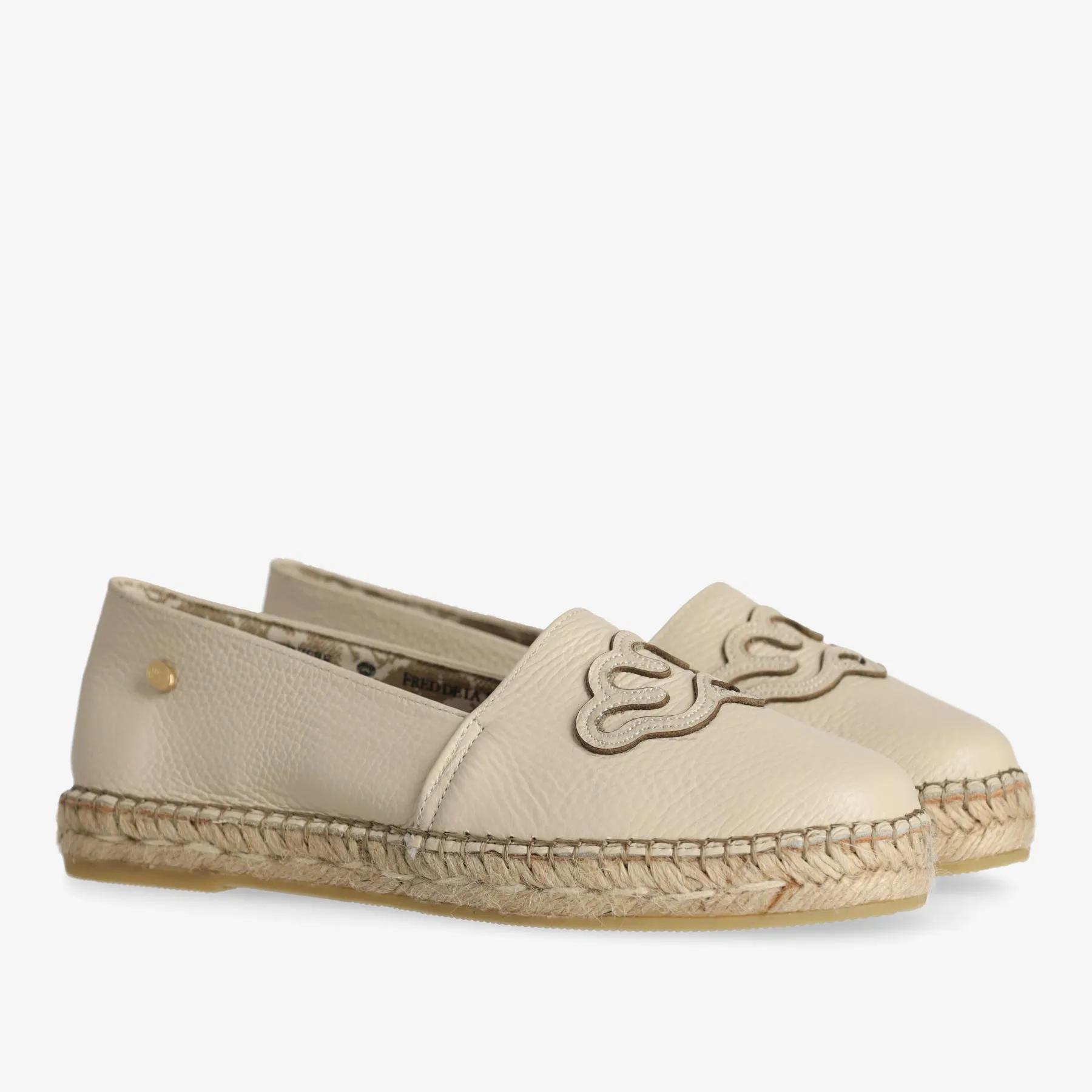 Mili Lily B Espadrille Leder Beige