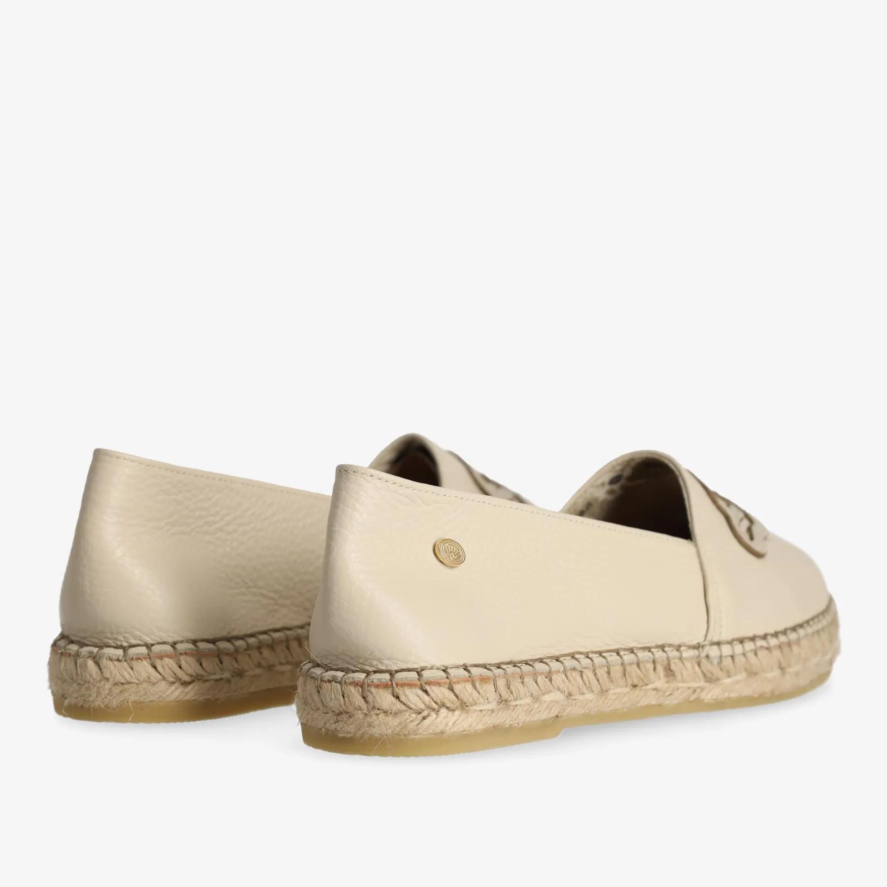 Mili Lily B Espadrille Leder Beige