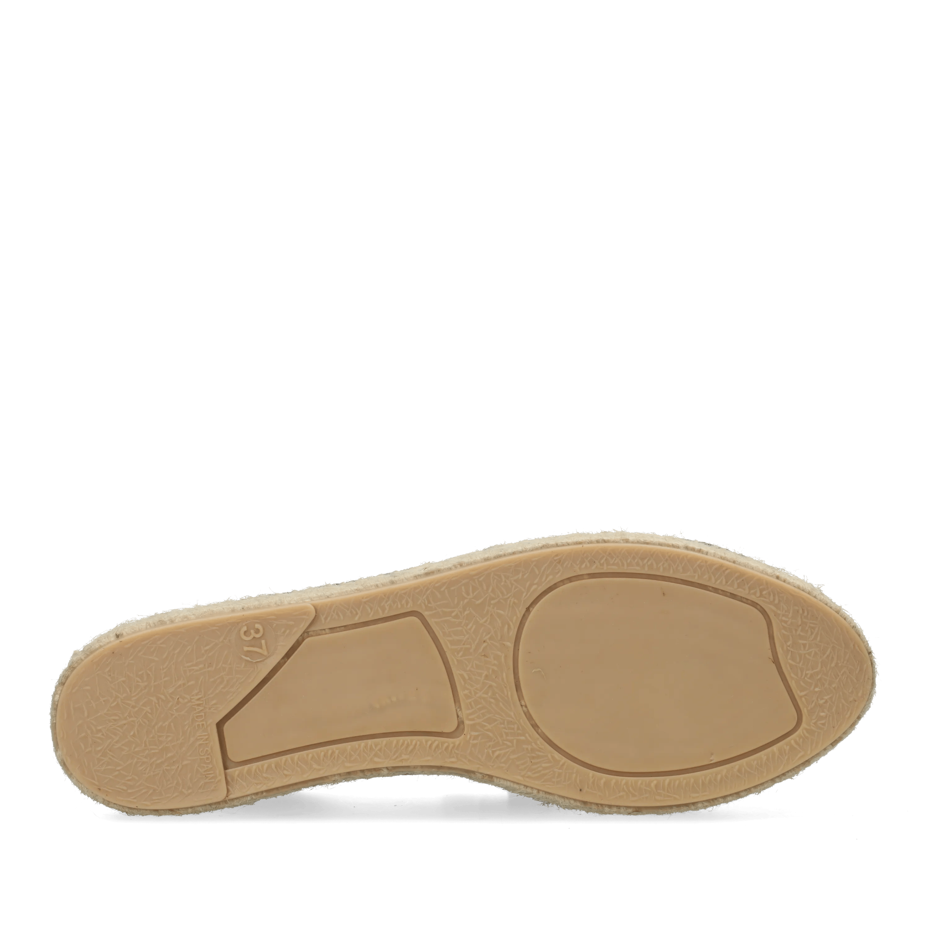 Eazia Giorgi Espadrille Leder Ante Schwarz