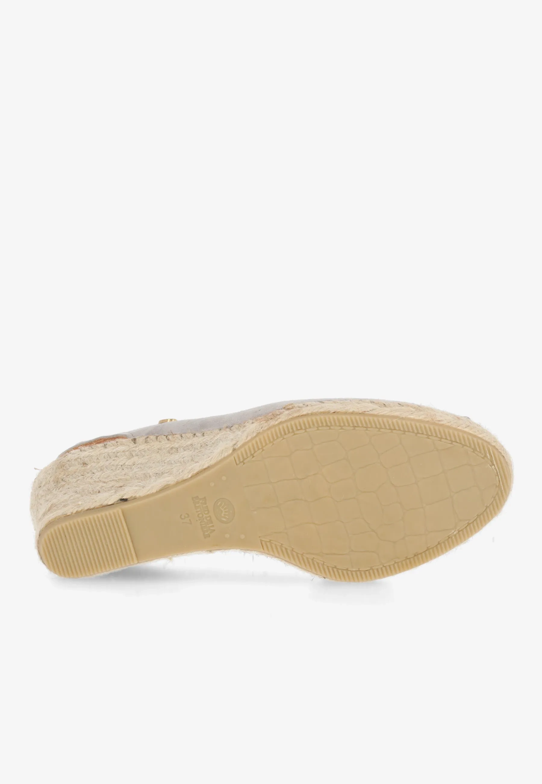 Clare Beau espadrille Suède Taupe
