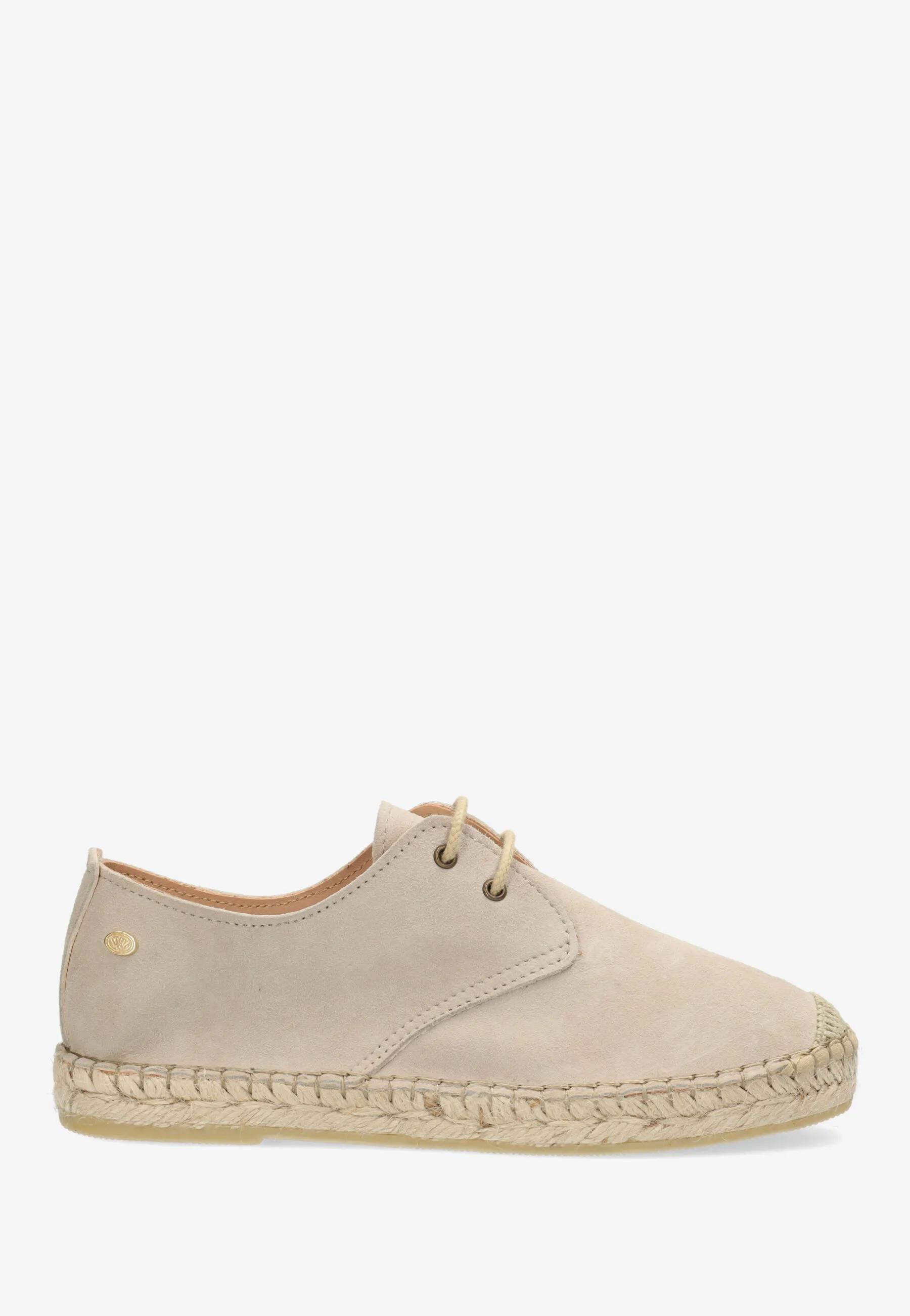 Mili Luna espadrille Suède Taupe