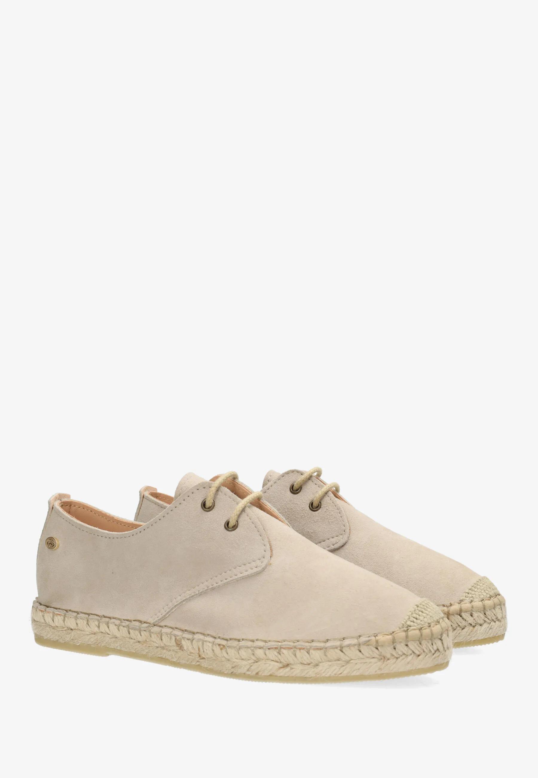 Mili Luna espadrille Suède Taupe