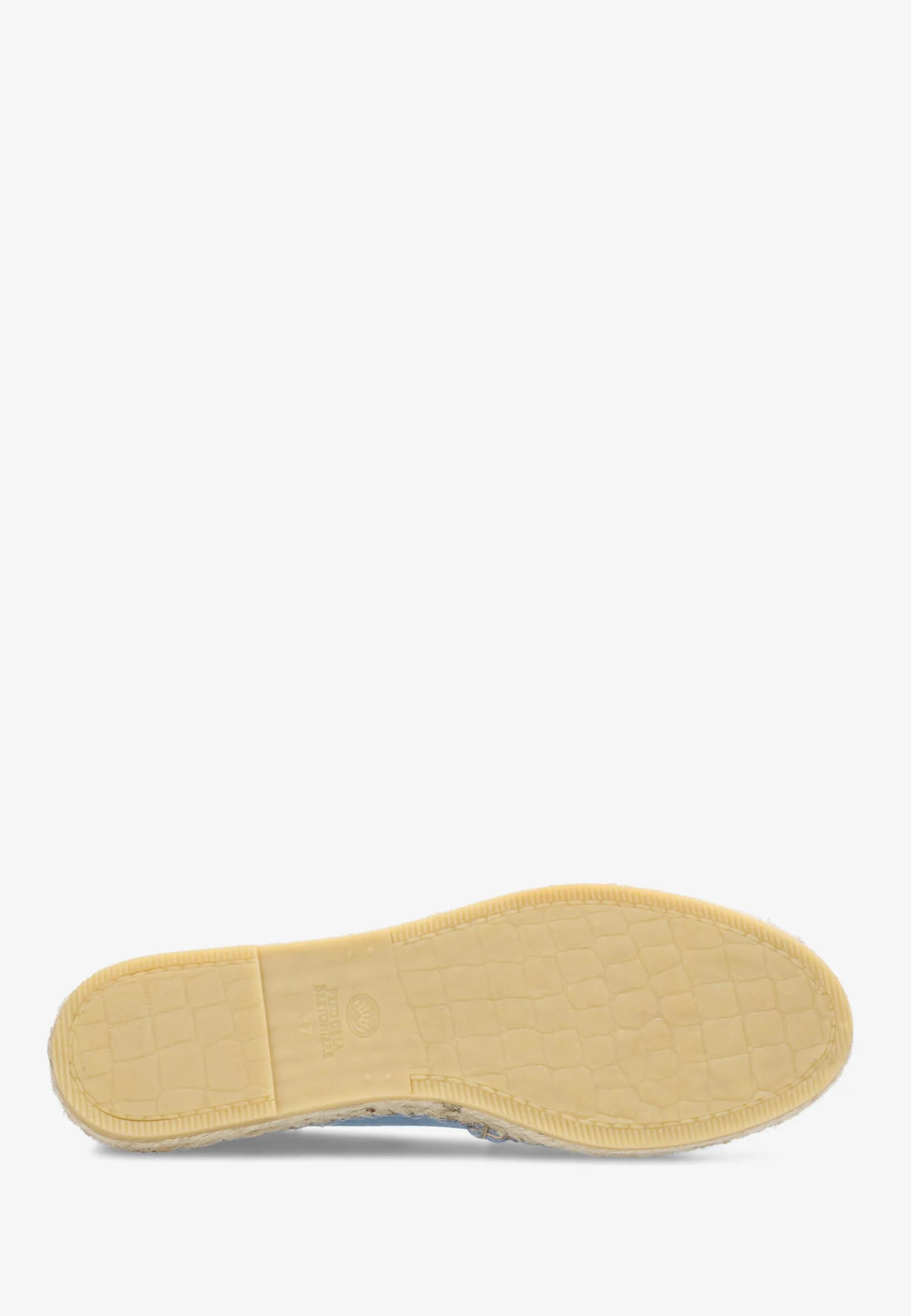 Mili Ana Espadrille Veloursleder Babyblau