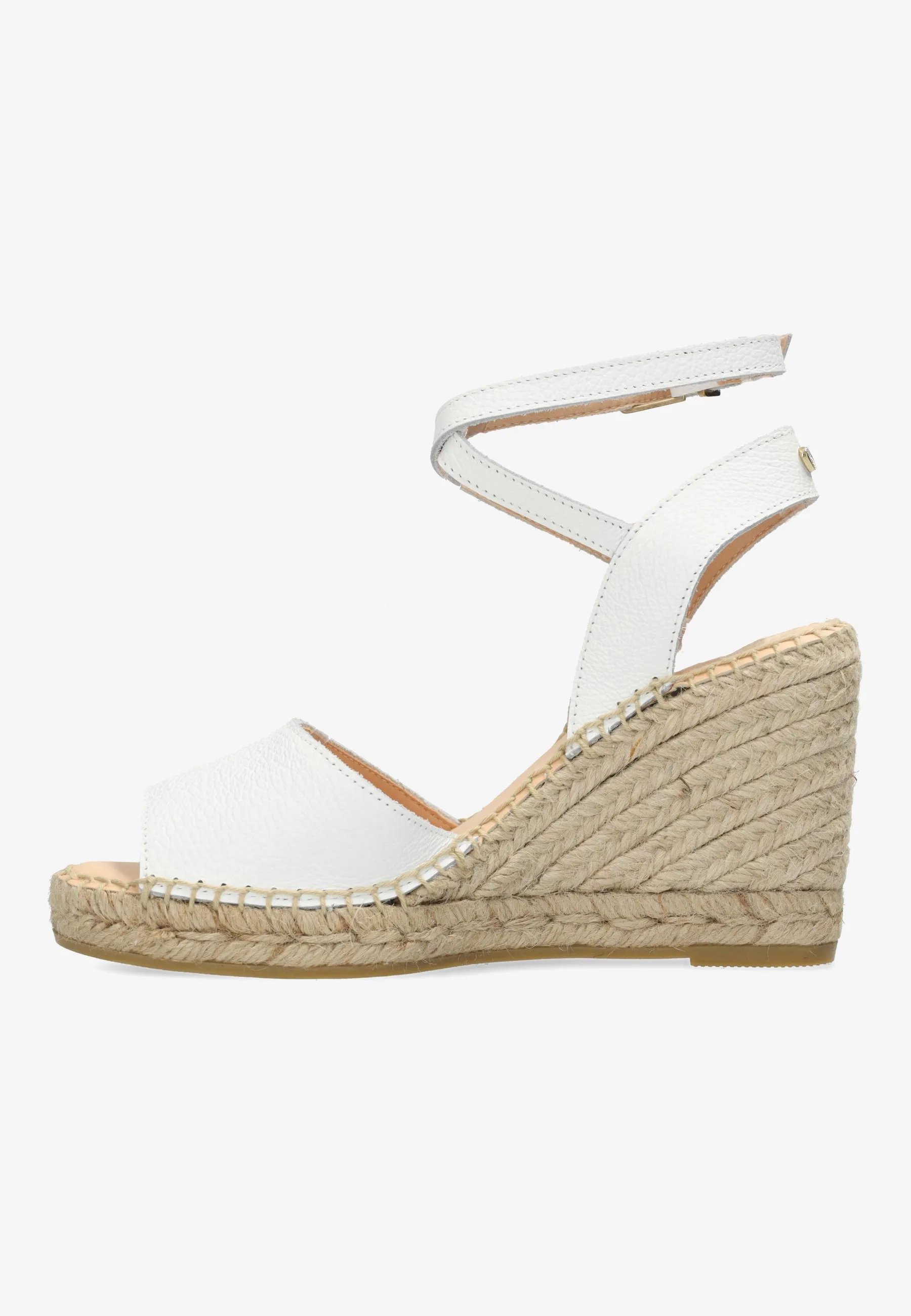 Jacky O-Nine espadrille leer wit