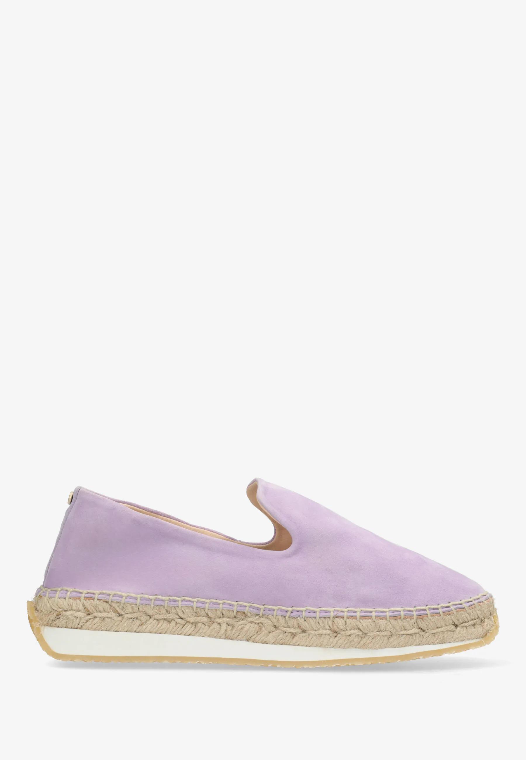 Nola Loa Espadrille Veloursleder Violett
