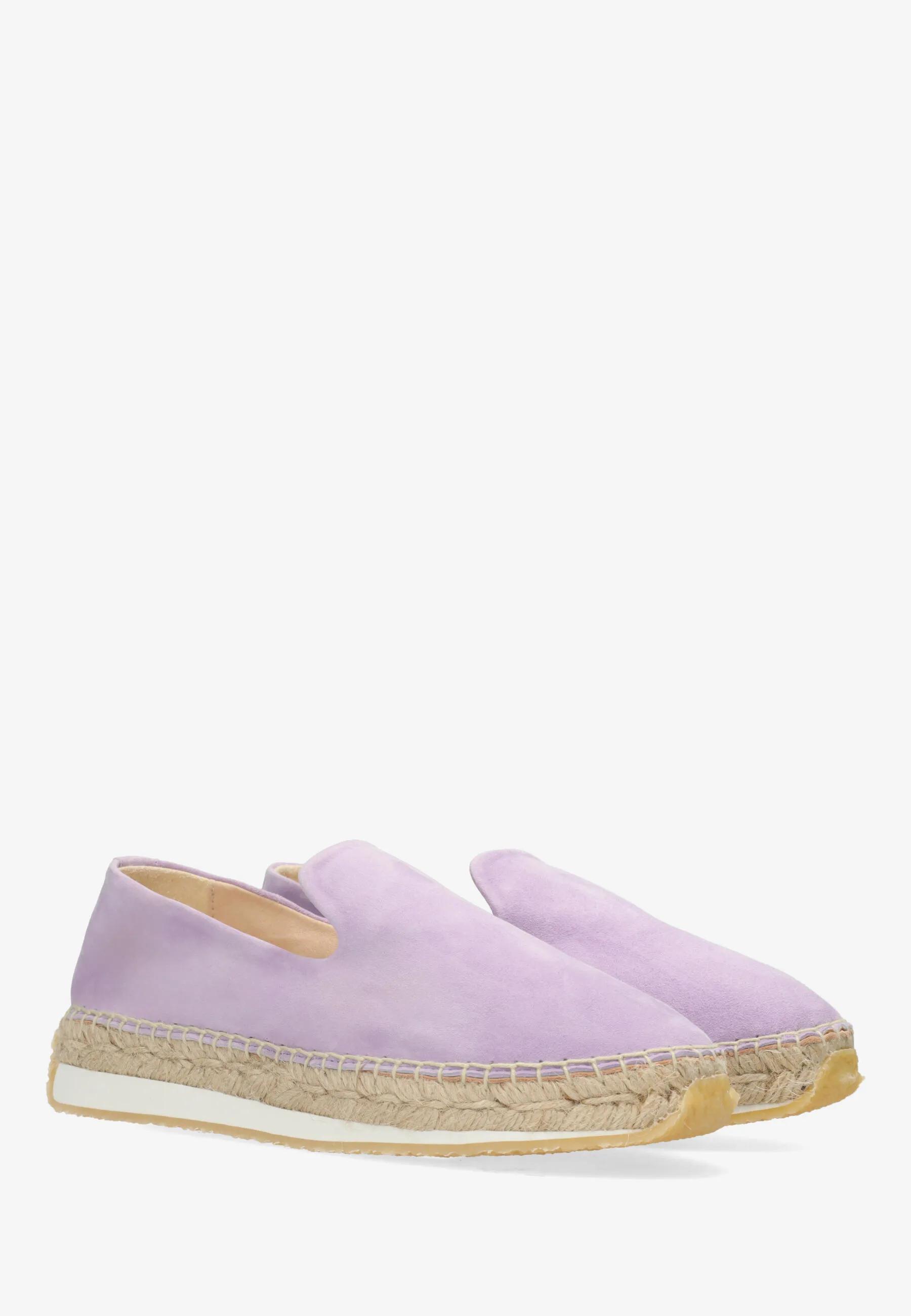 Nola Loa Espadrille Veloursleder Violett