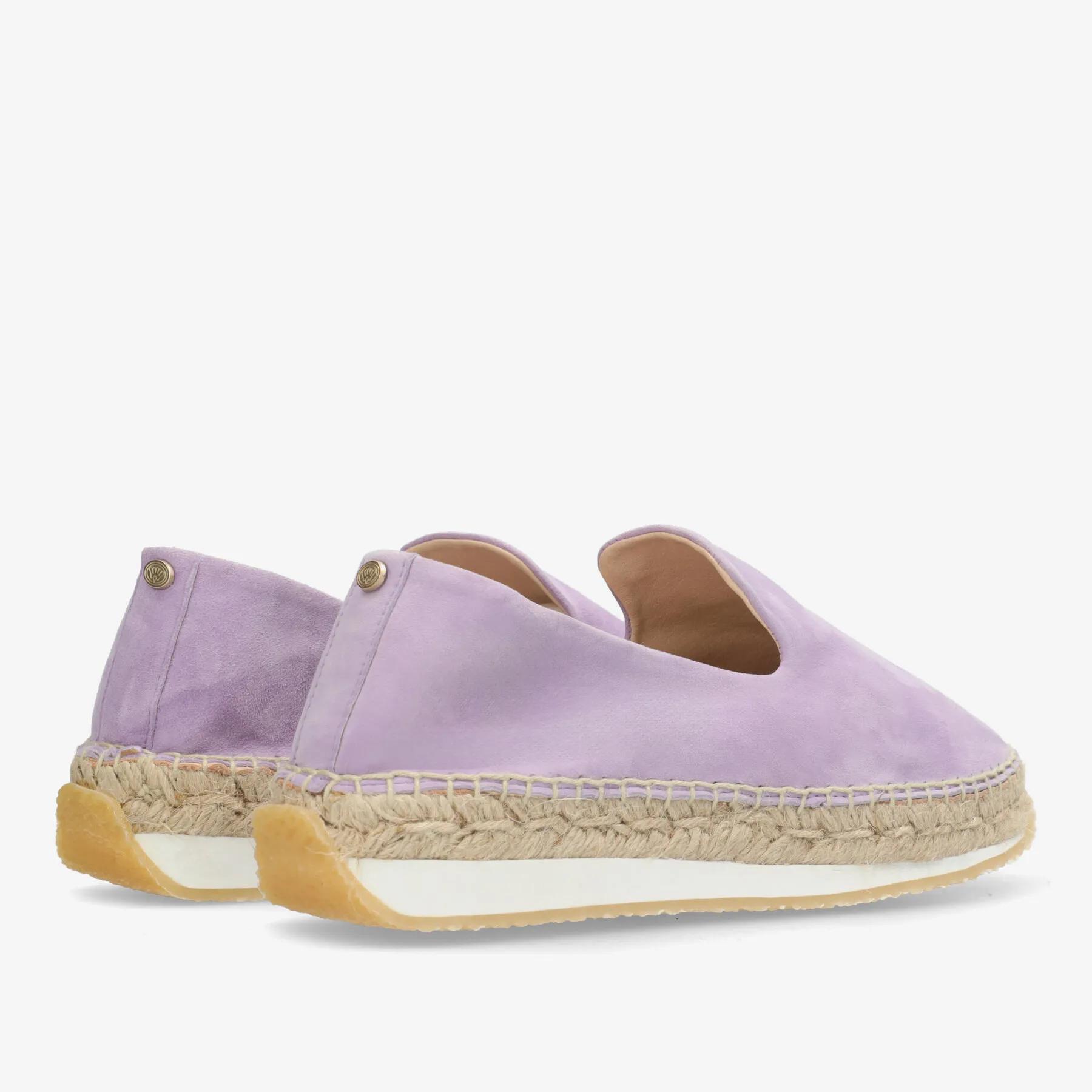 Nola Loa Espadrille Veloursleder Violett