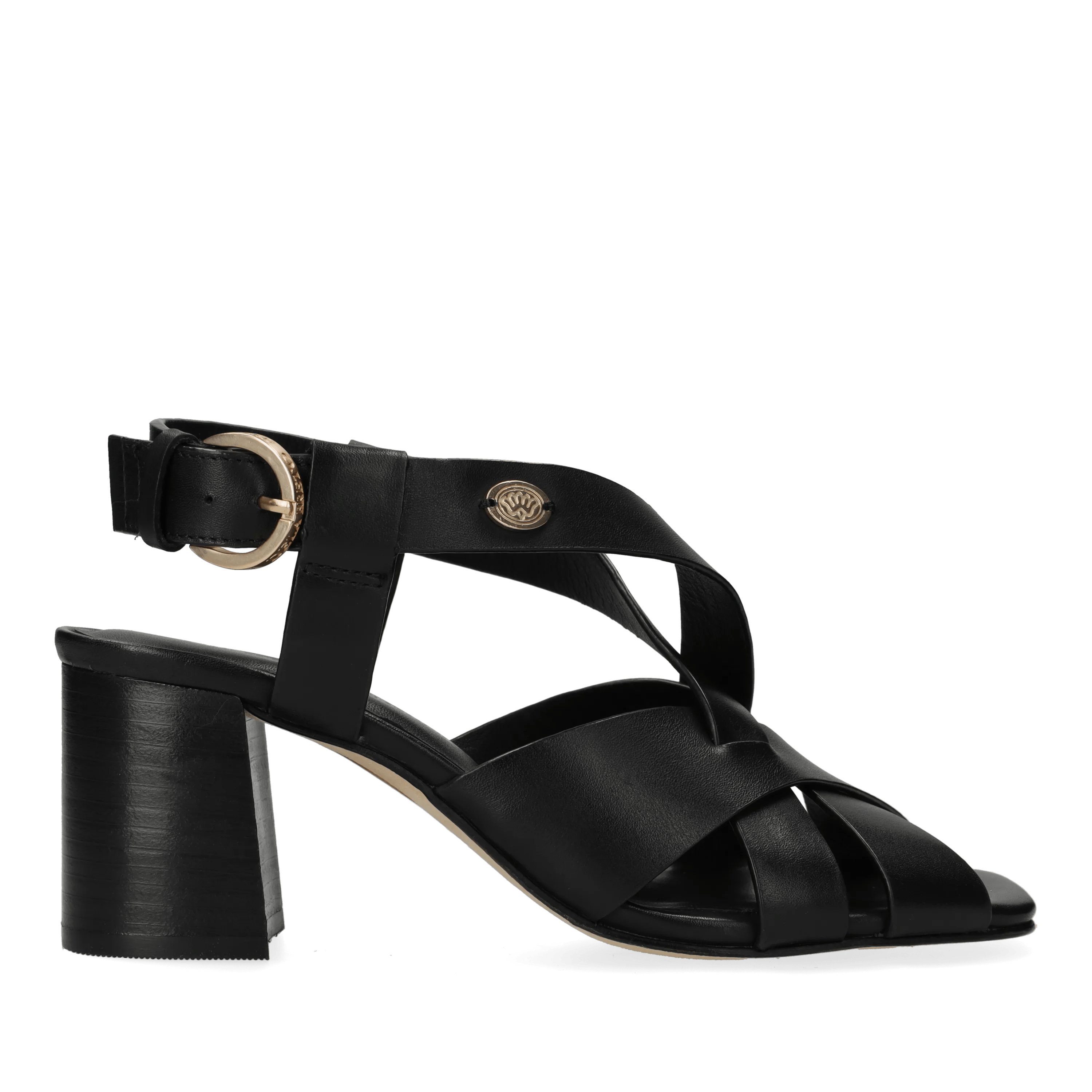 Giada Cross sandaal Crust Zwart