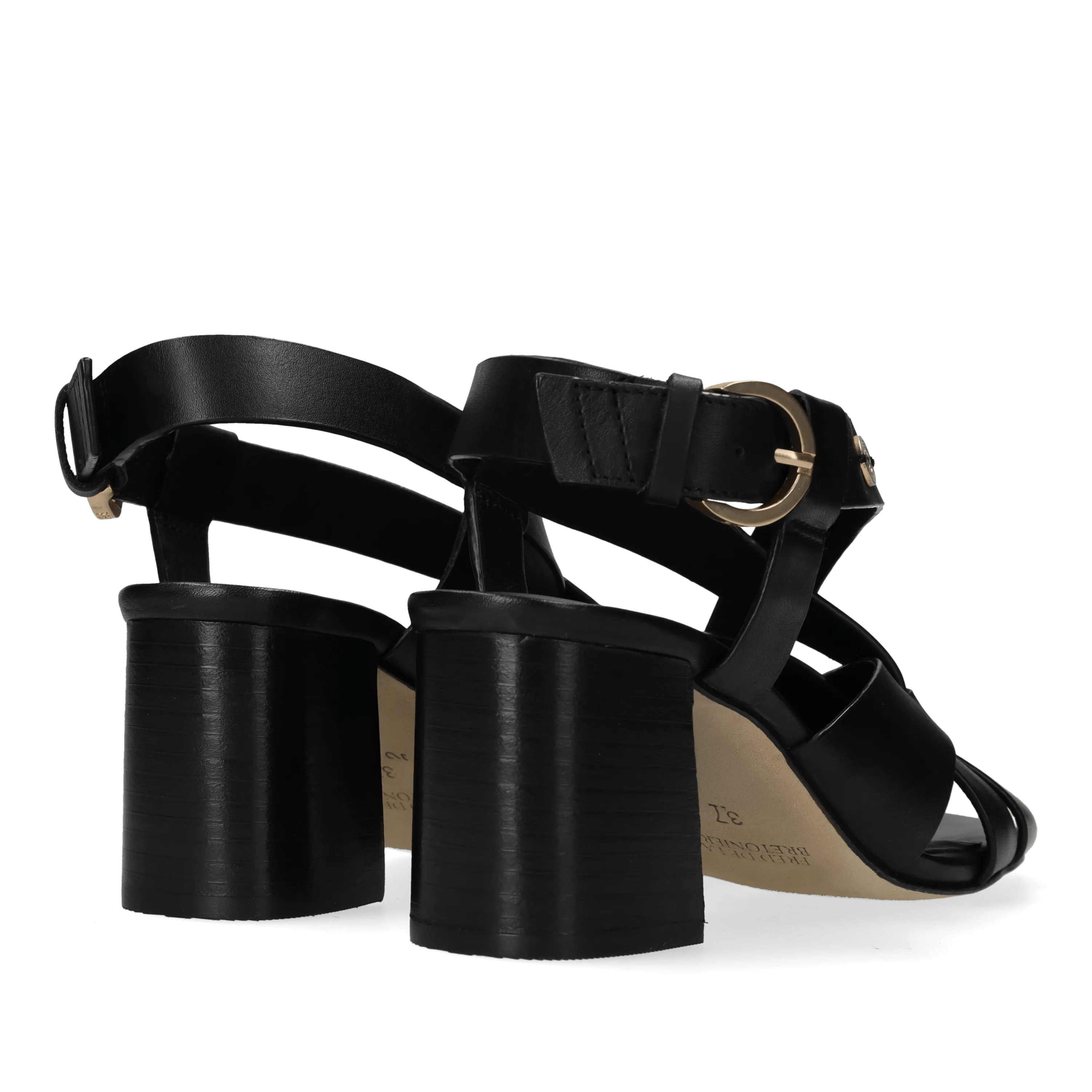 Giada Cross sandaal Crust Zwart