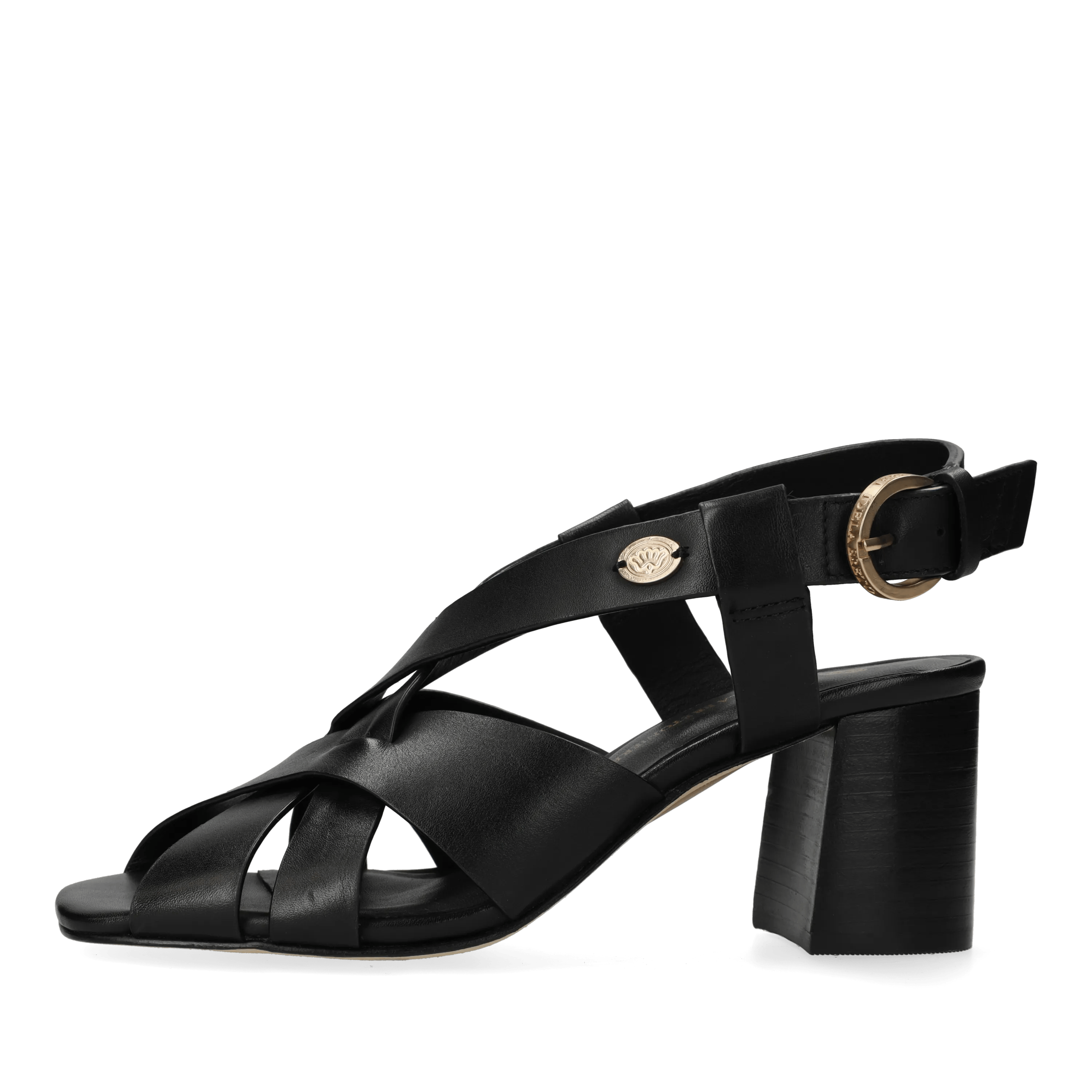 Giada Cross sandaal Crust Zwart