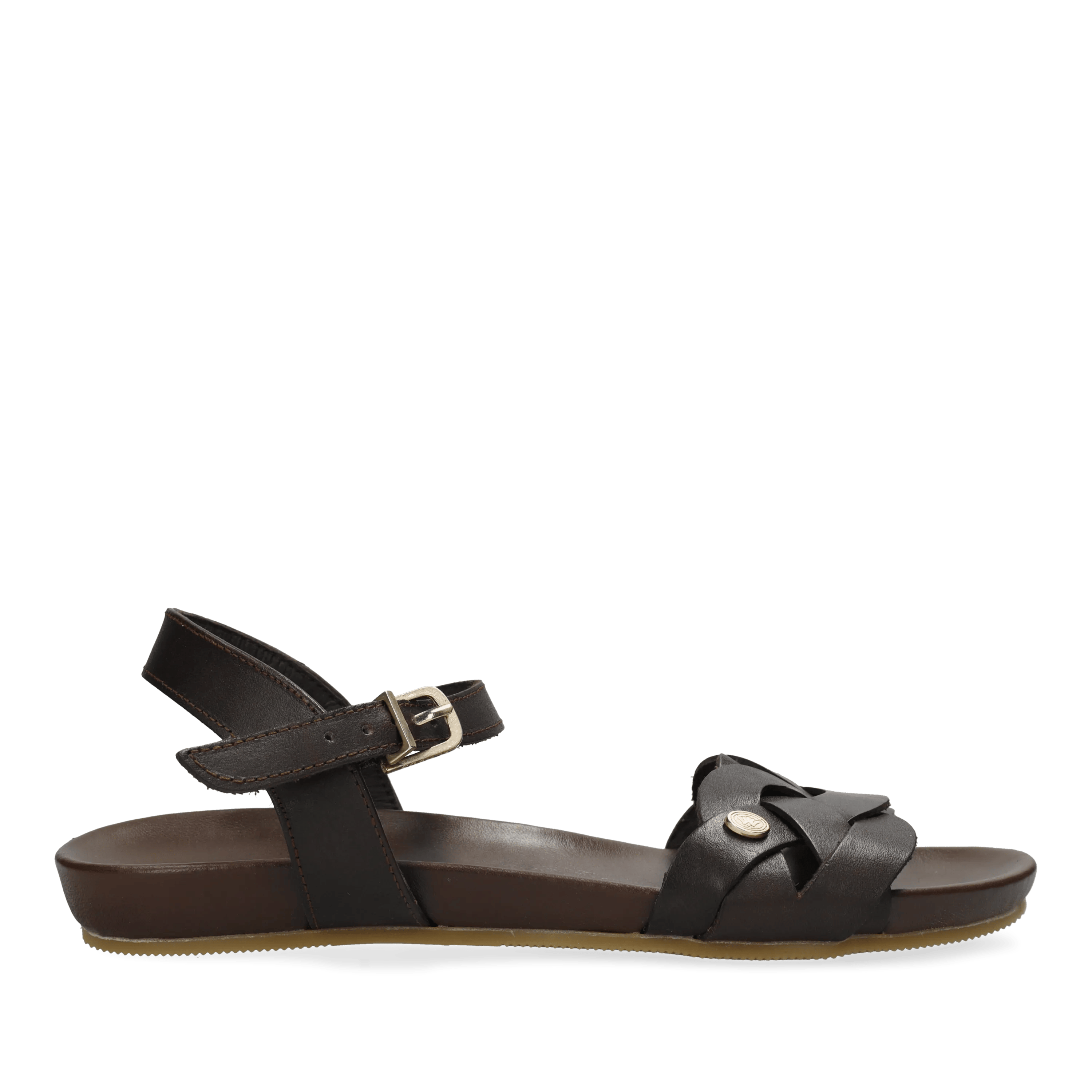 Clover Jessy sandaal vachetta donkerbruin