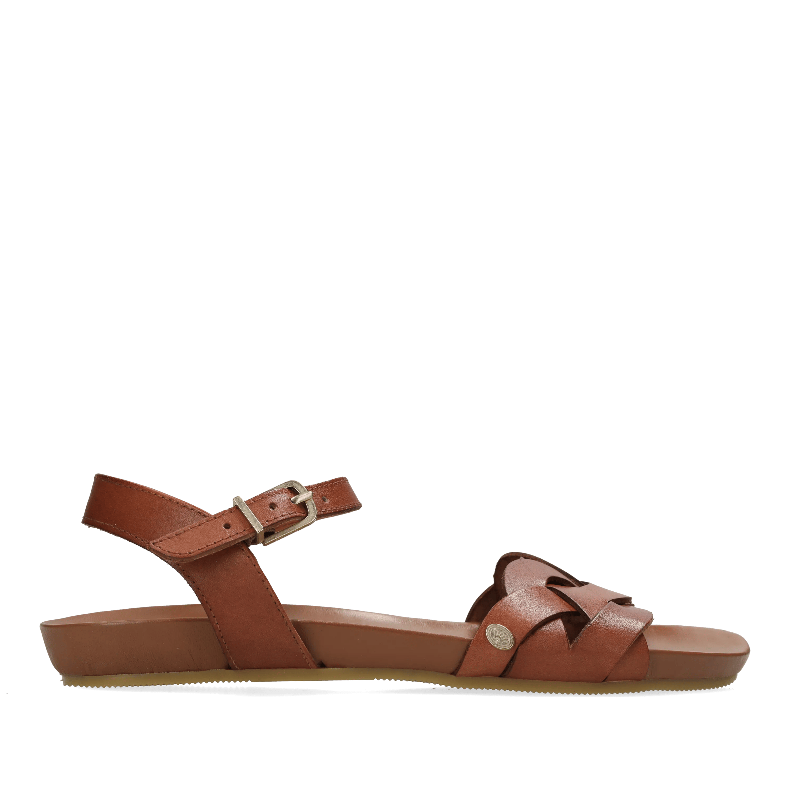 Clover Jessy sandaal Vachetta Cognac