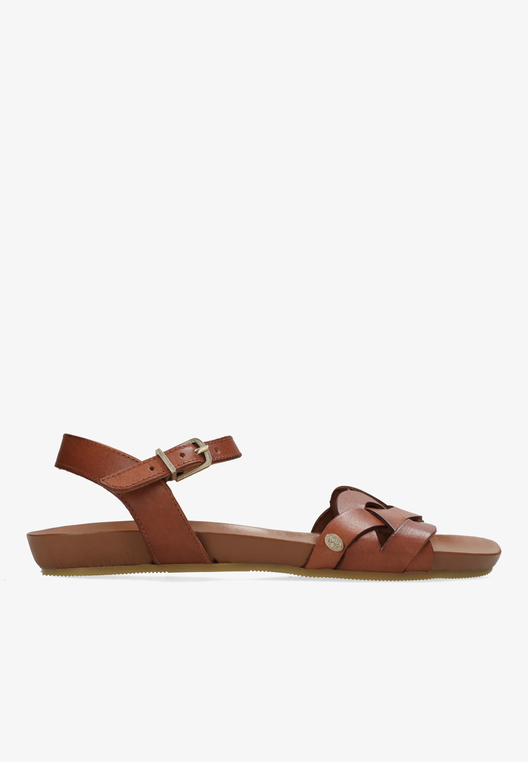 Clover Jessy sandaal Vachetta Cognac