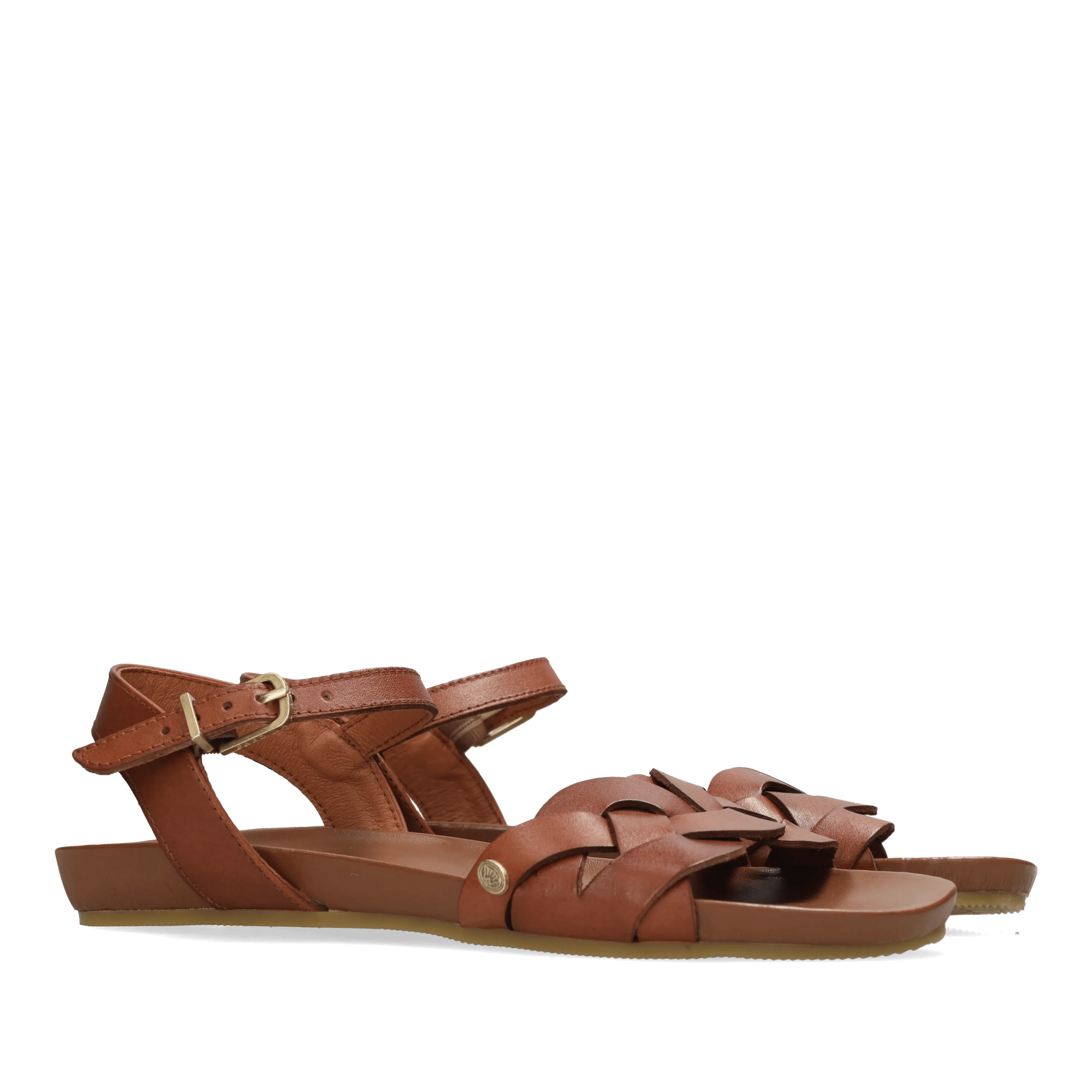 Clover Jessy sandaal Vachetta Cognac