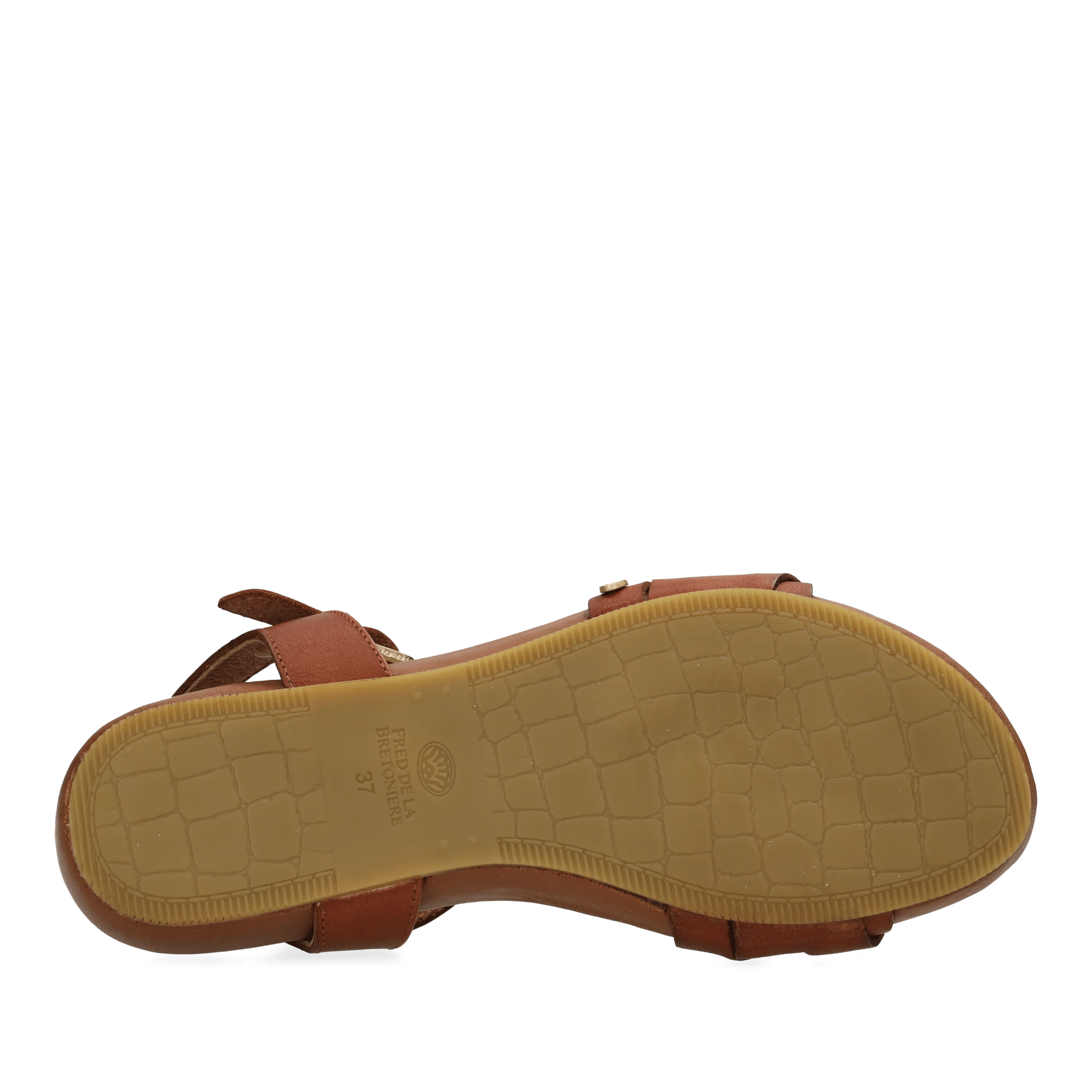 Clover Jessy sandaal Vachetta Cognac