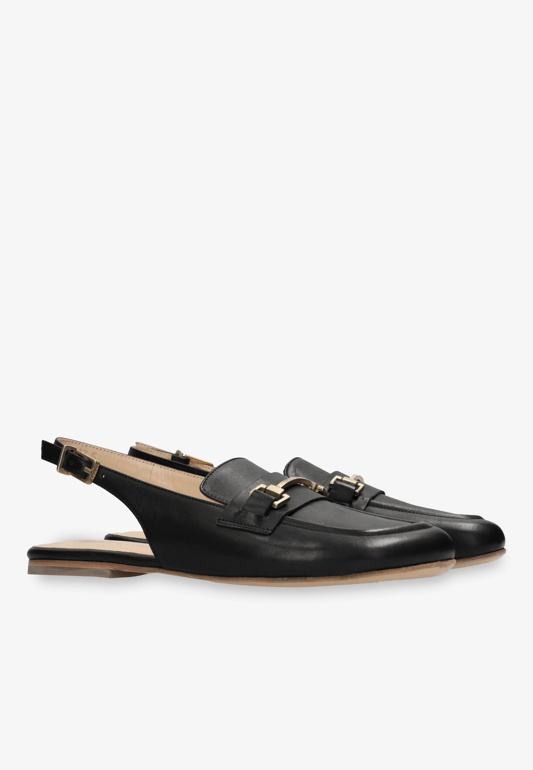 Els Golda sling Leer Zwart