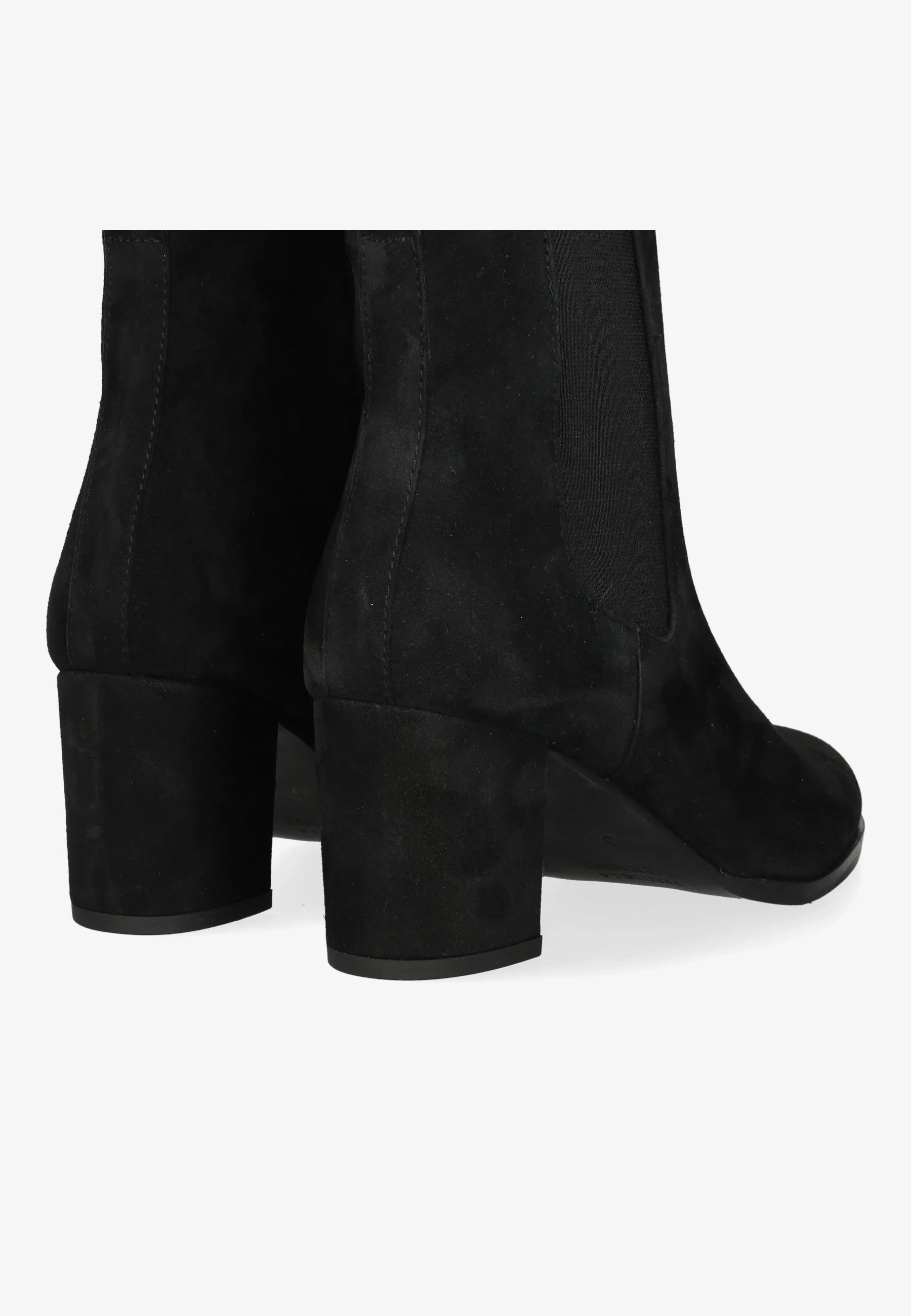 Farah chelsea enkellaars Suède Zwart