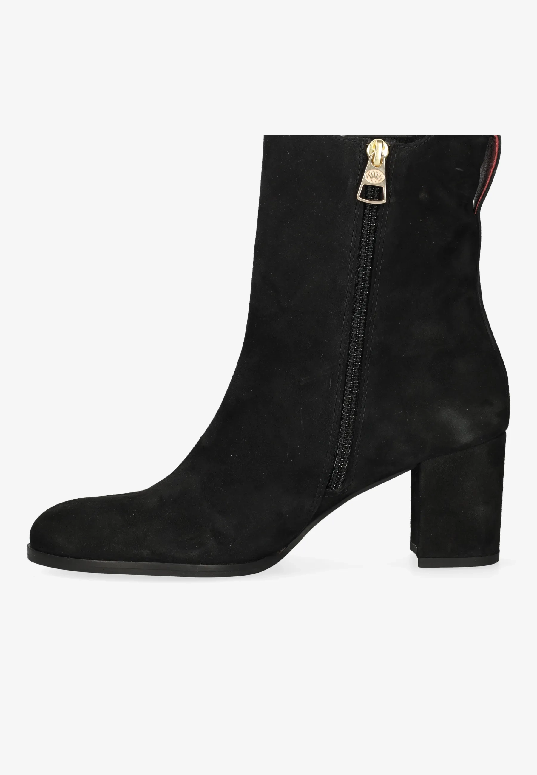 Farah chelsea enkellaars Suède Zwart