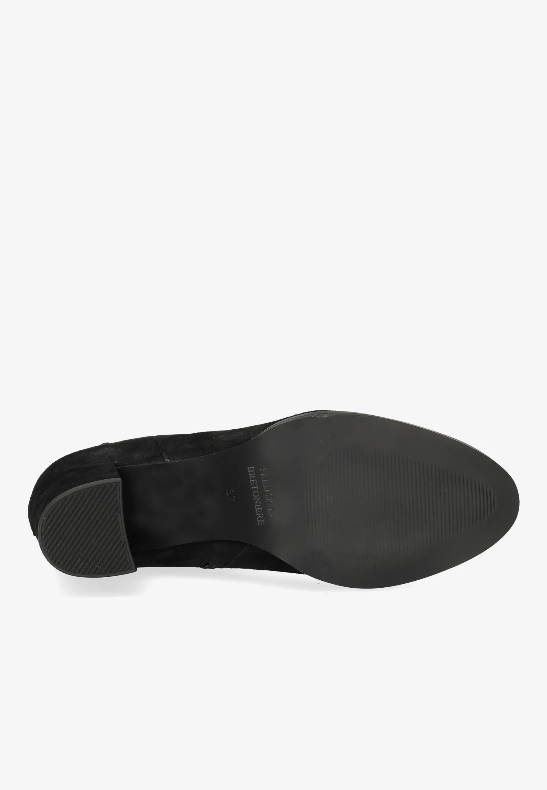 Farah chelsea enkellaars Suède Zwart