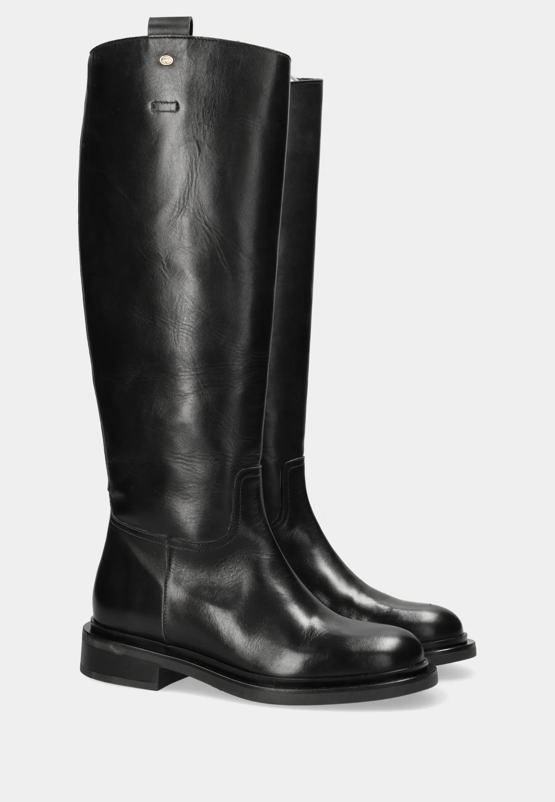 Fossee Amazone Boot Nappa-Leder Schwarz