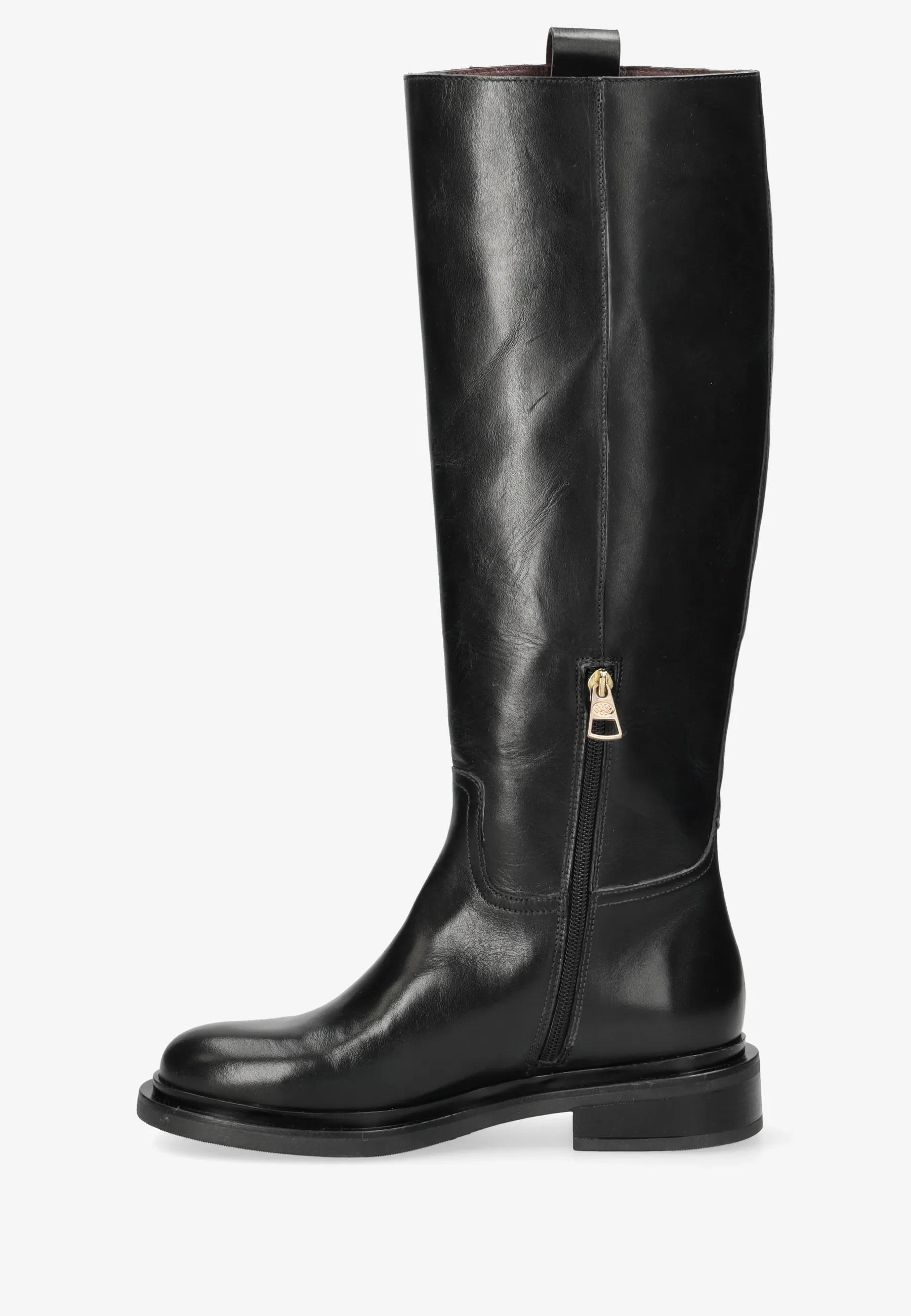 Fossee Amazone Boot Nappa-Leder Schwarz