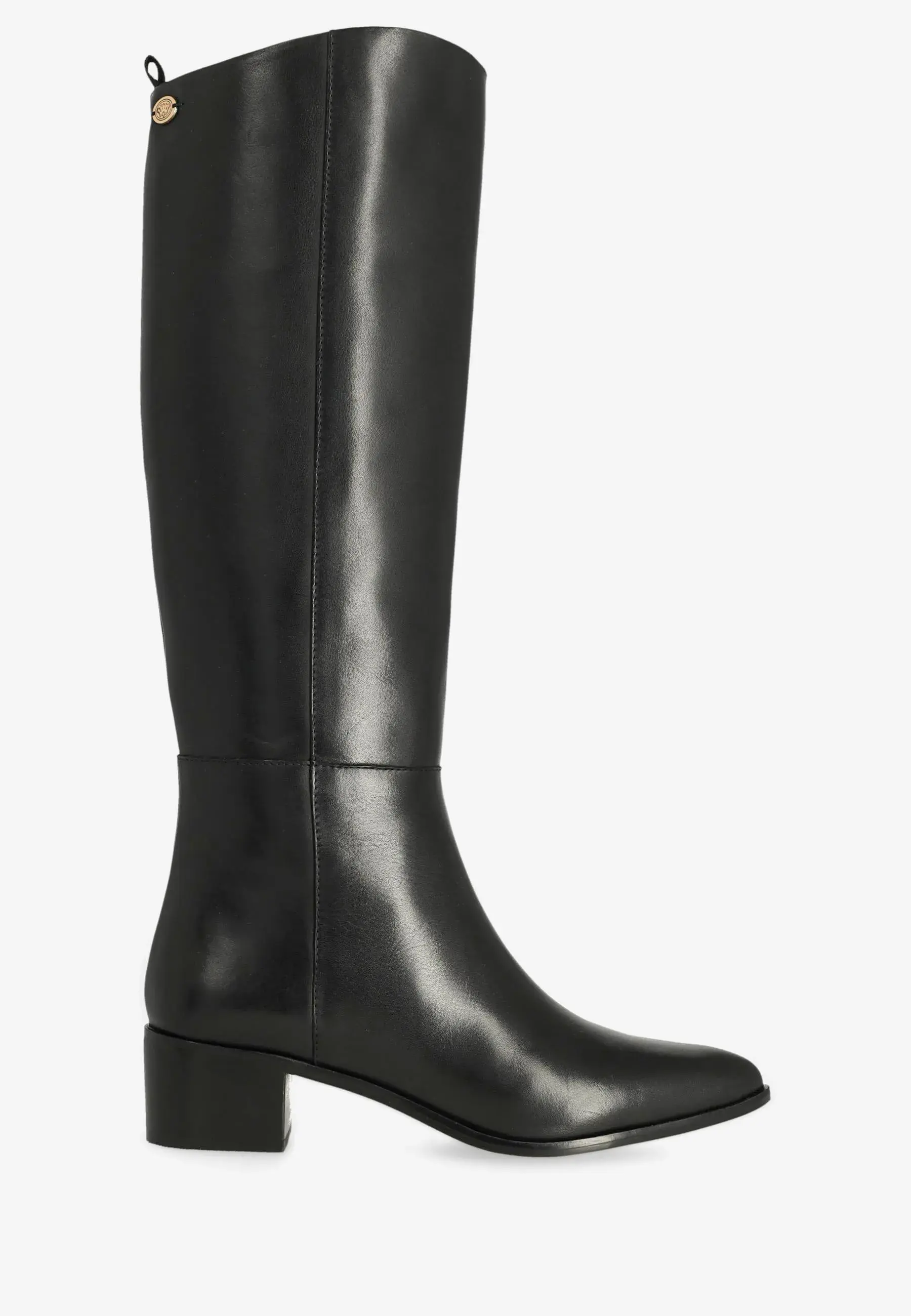 Frolly Slob boot Leer Zwart