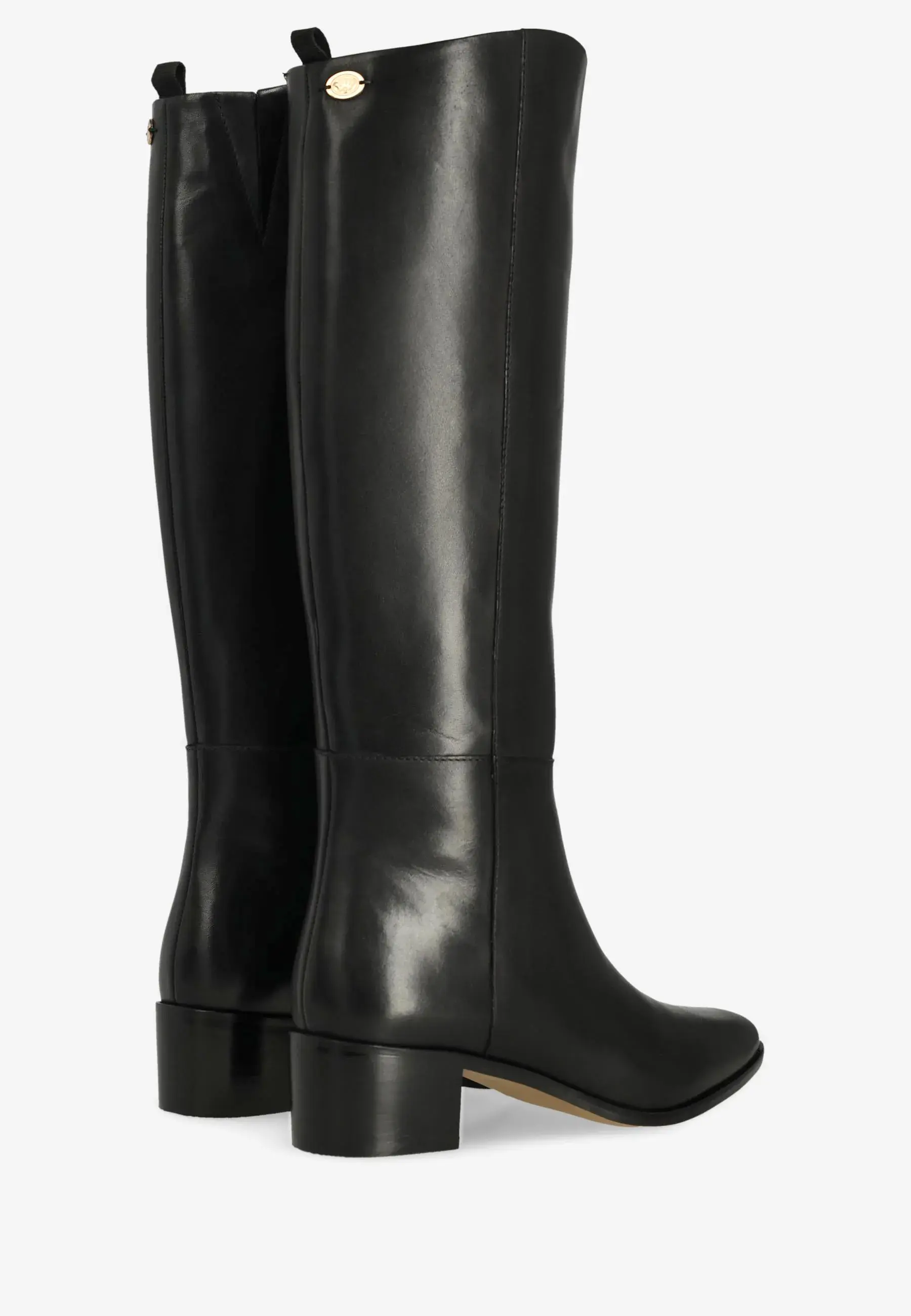 Frolly Slob boot Leer Zwart