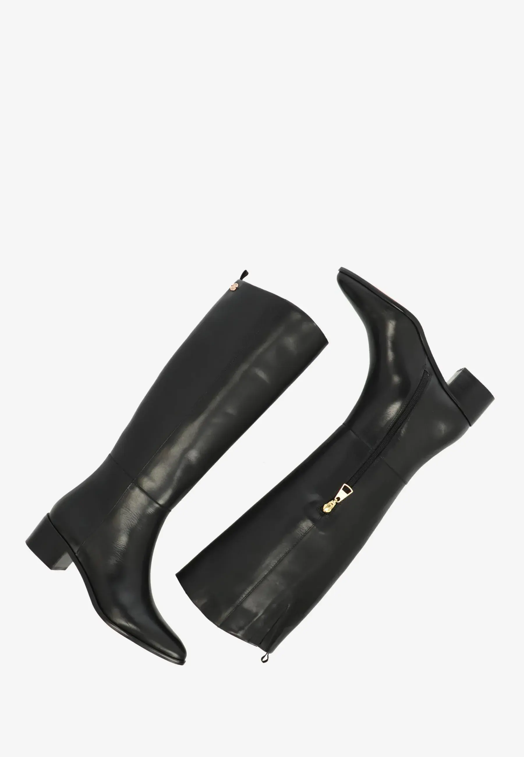 Frolly Slob boot Leer Zwart