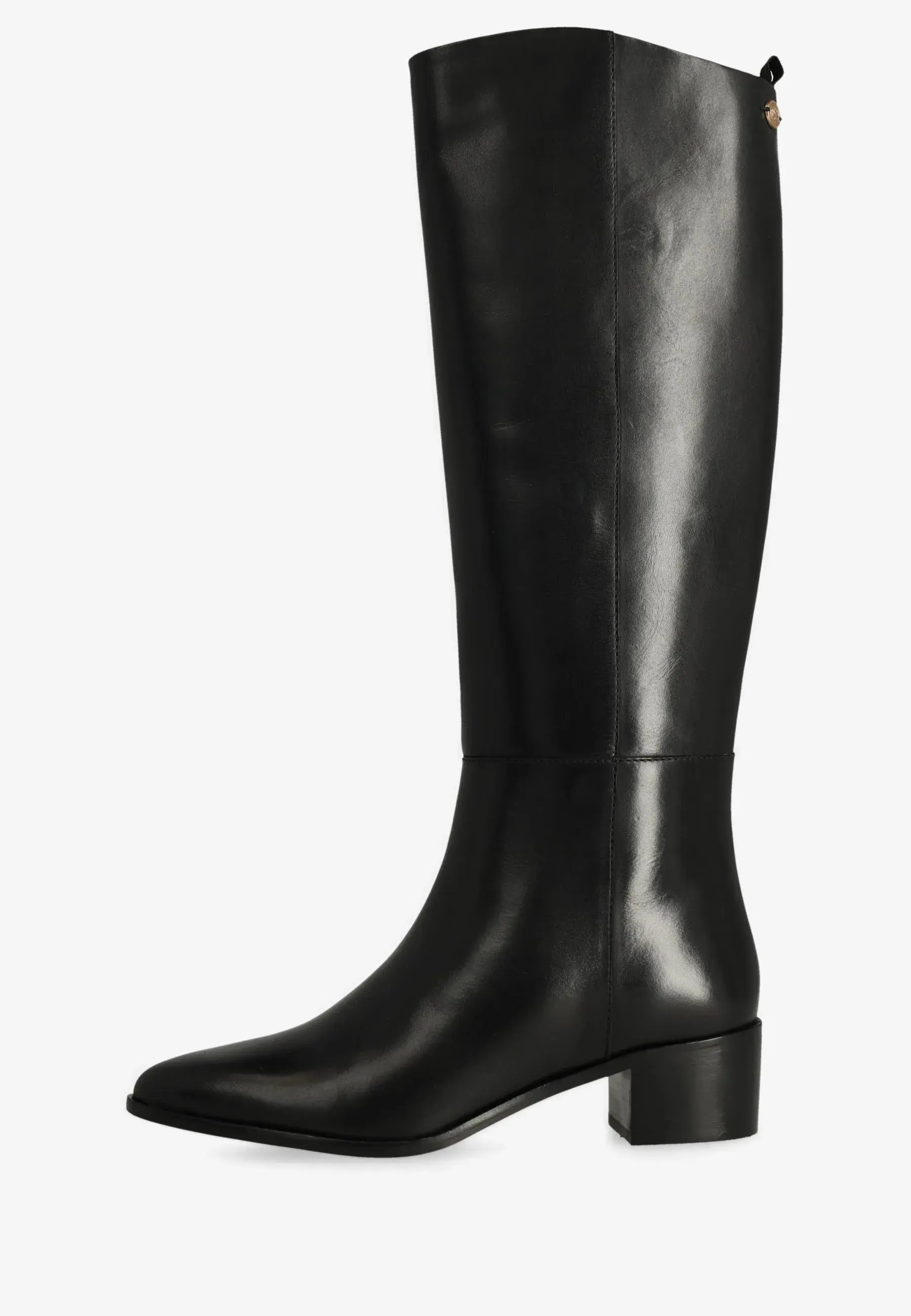 Frolly Slob boot Leer Zwart