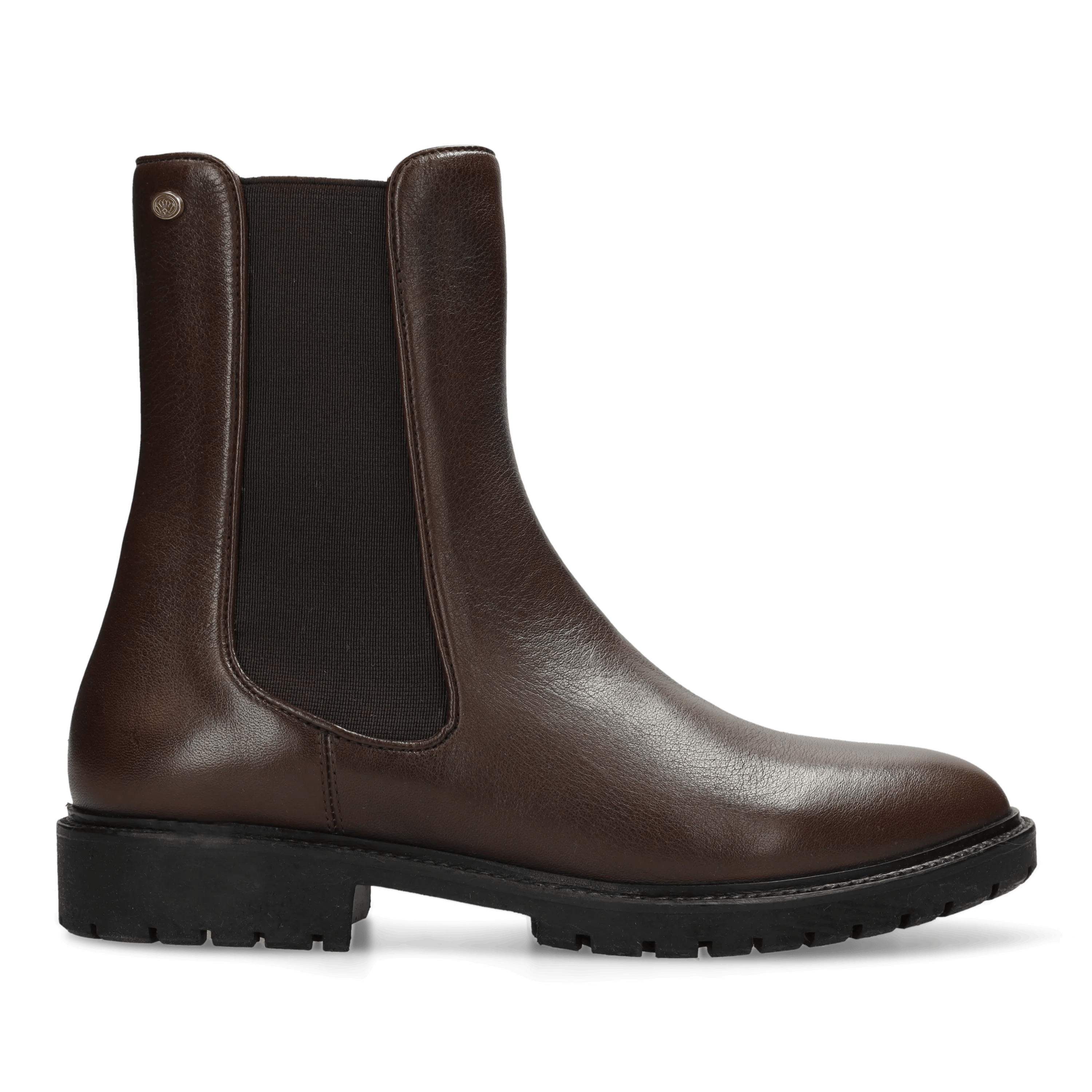 Mosi chelseaboot Leer Bruin