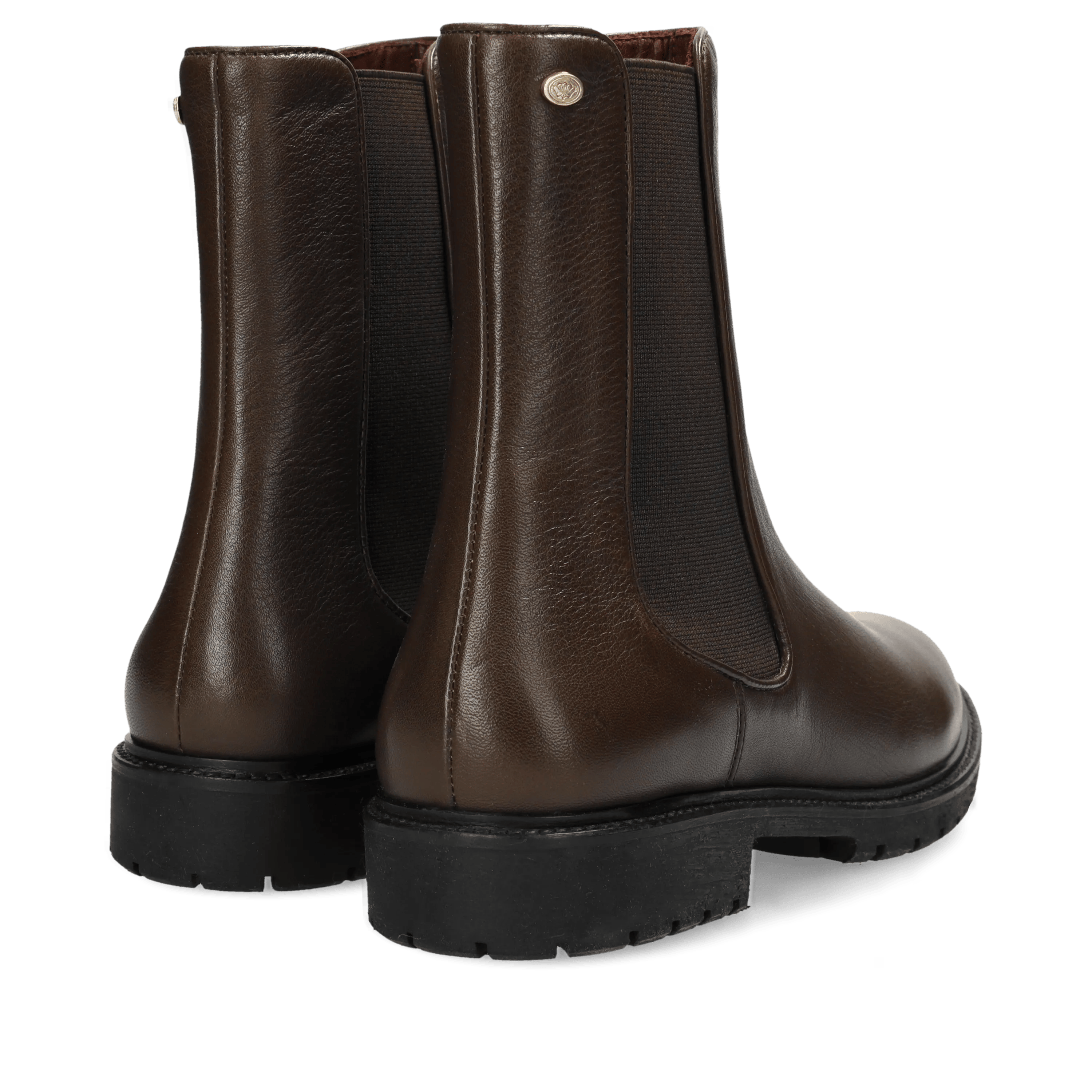 Mosi chelseaboot Leer Bruin