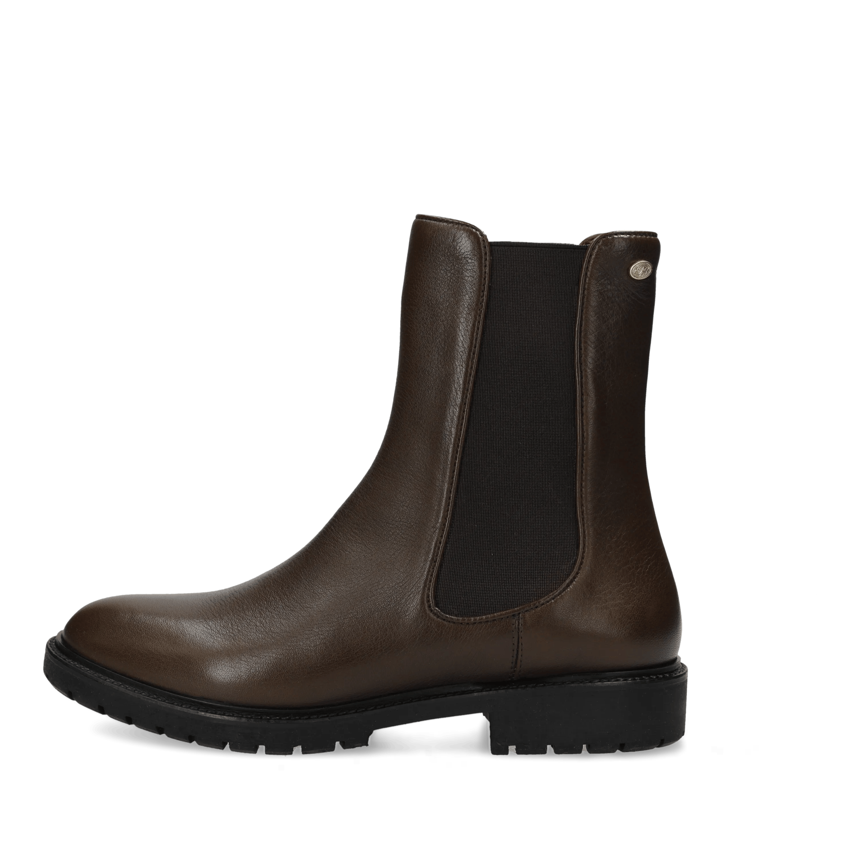 Mosi chelseaboot Leer Bruin